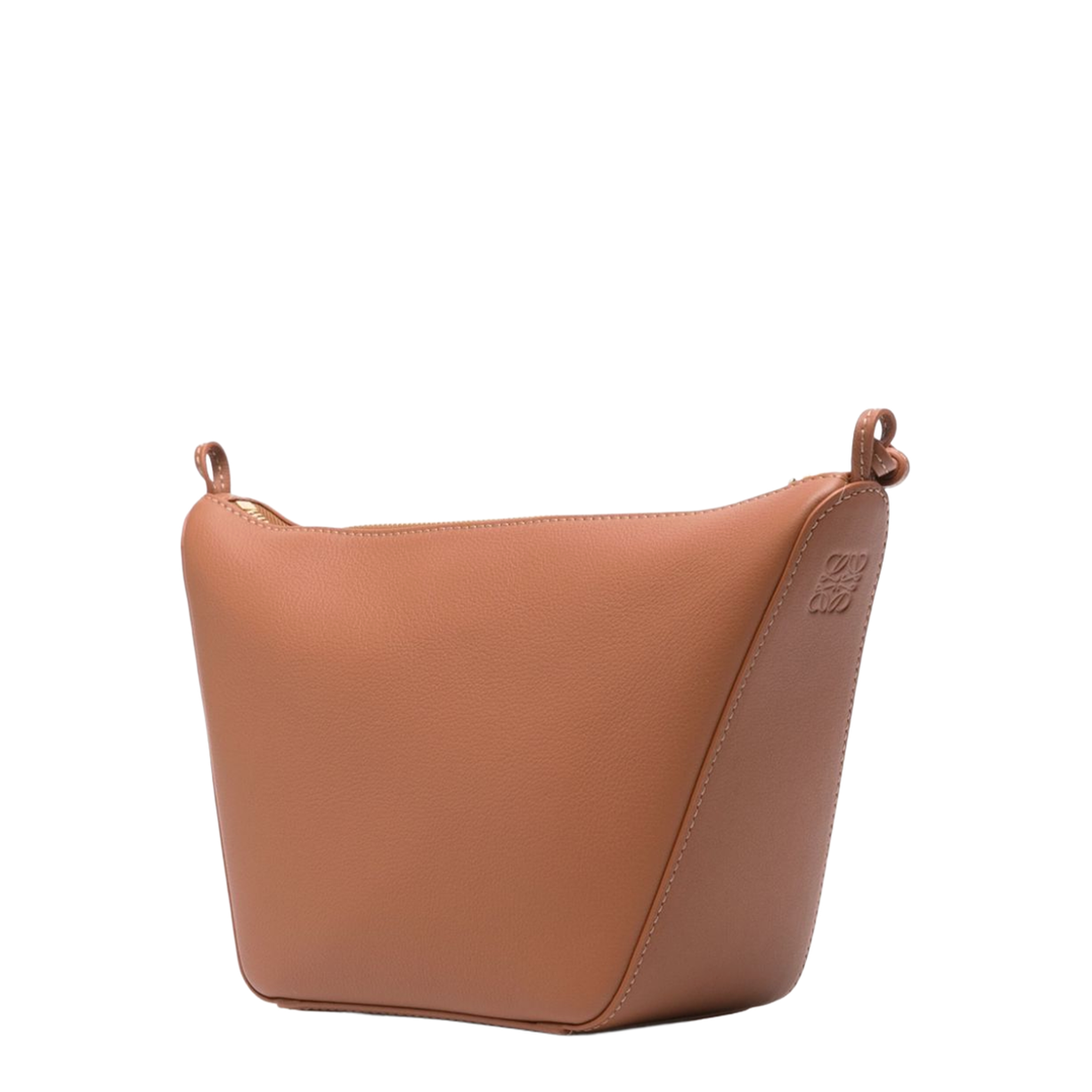 Hammock Mini Calfskin Shoulder Bag - Tan