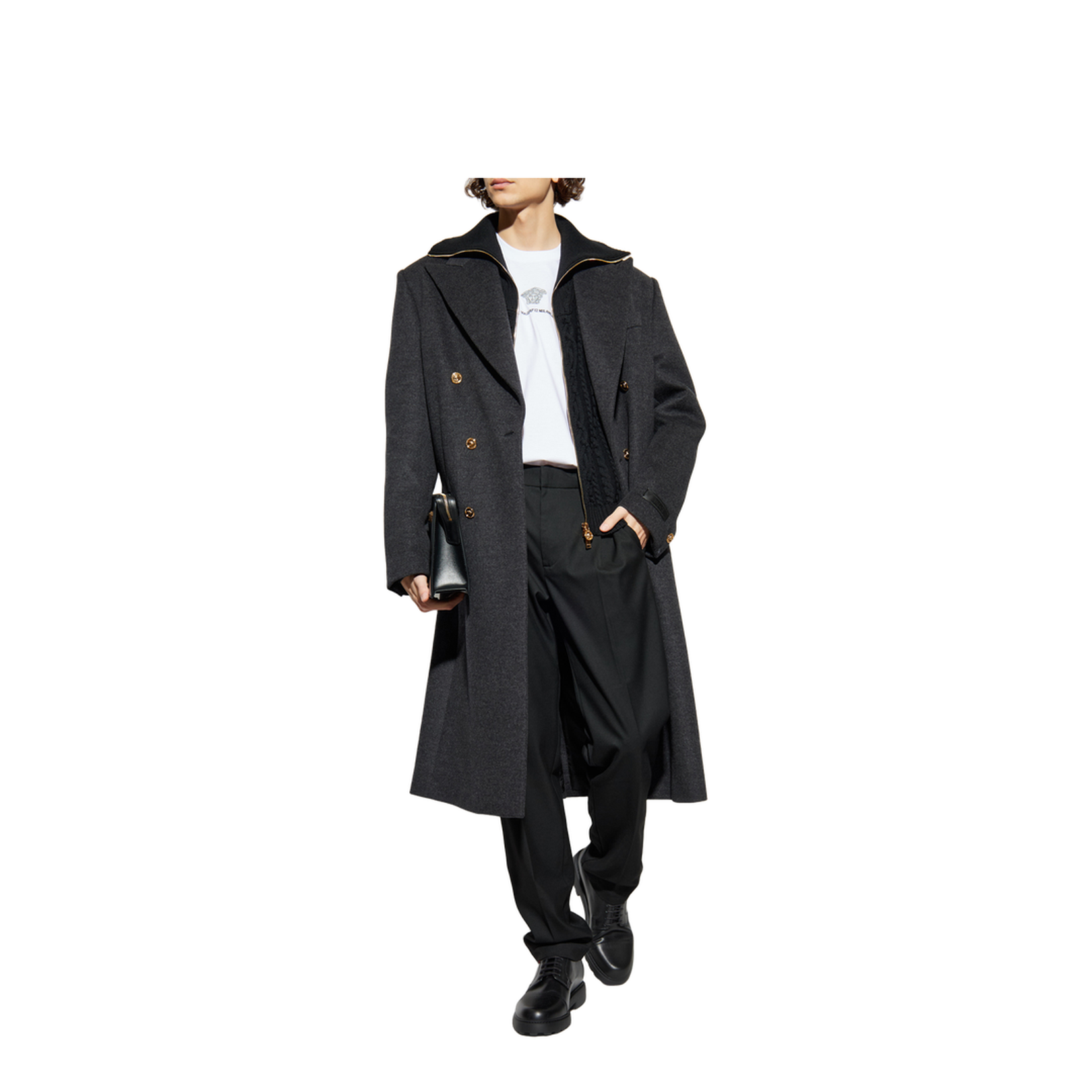 Double-breasted coat