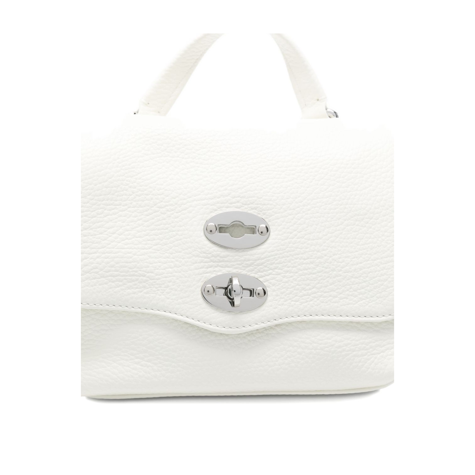 Postina Daily Baby Leather Handbag White