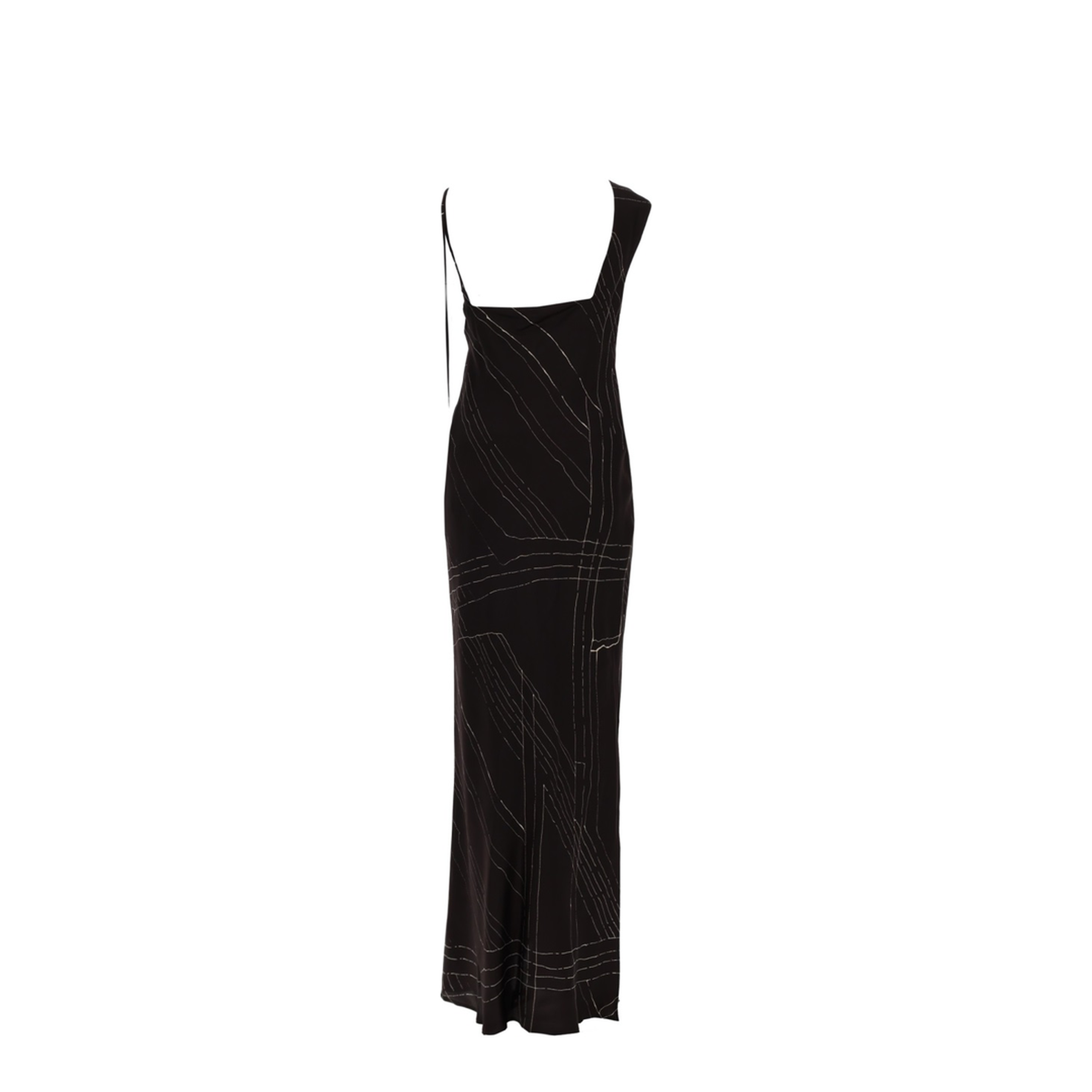 MAYFEYR - Alysi - Long Silk Dress - 116360P6223CHOCO