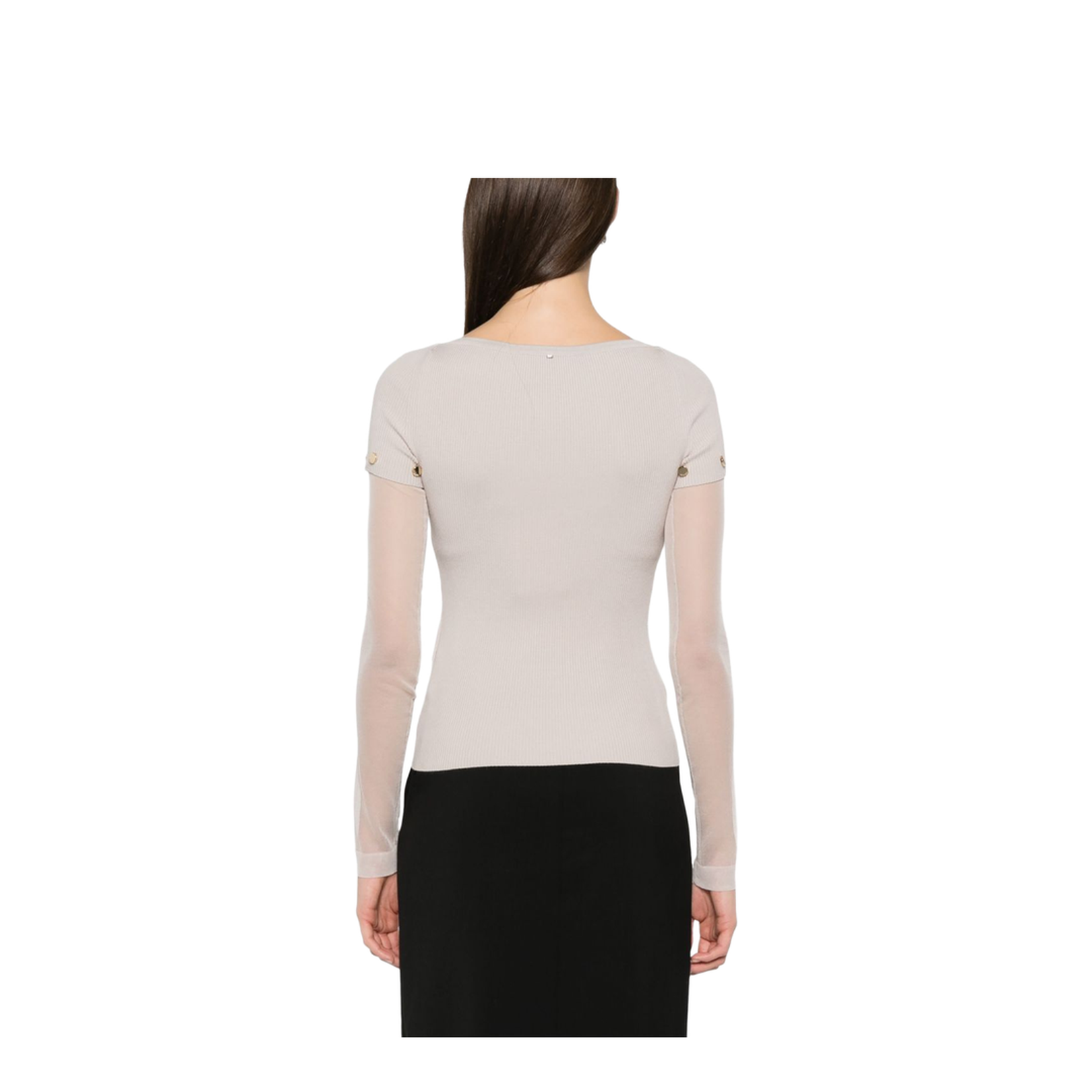 Layered Crewneck Sweater