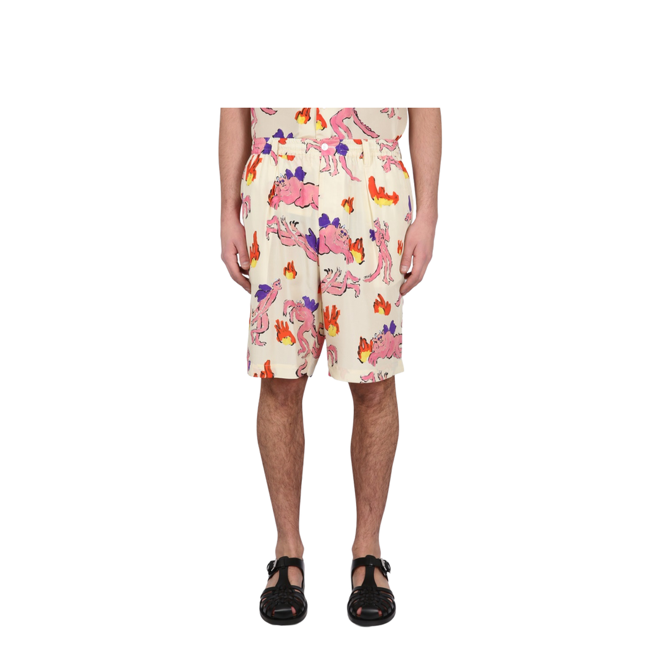Bermuda Shorts with Print