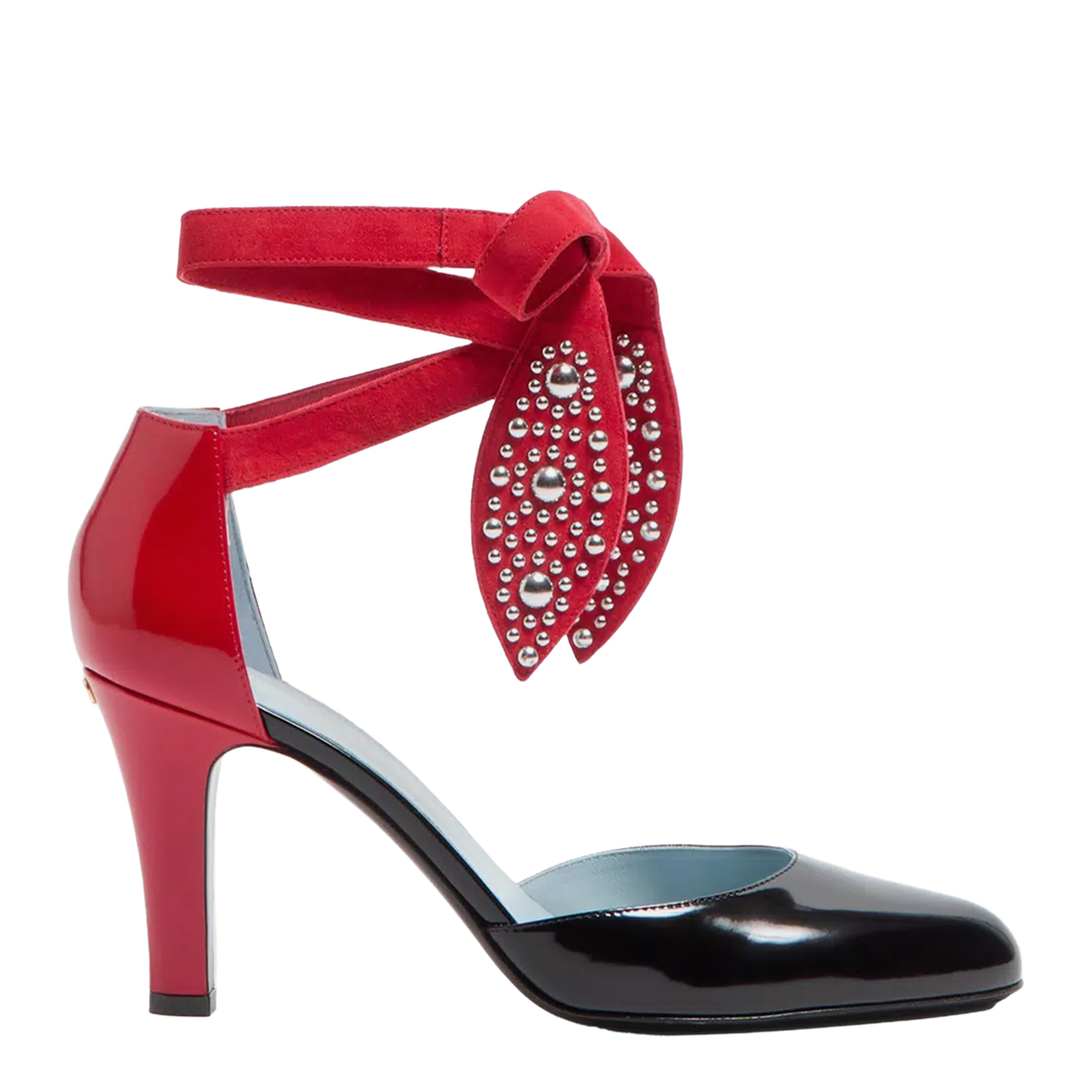 Black and Red Foliefoliage Décolleté