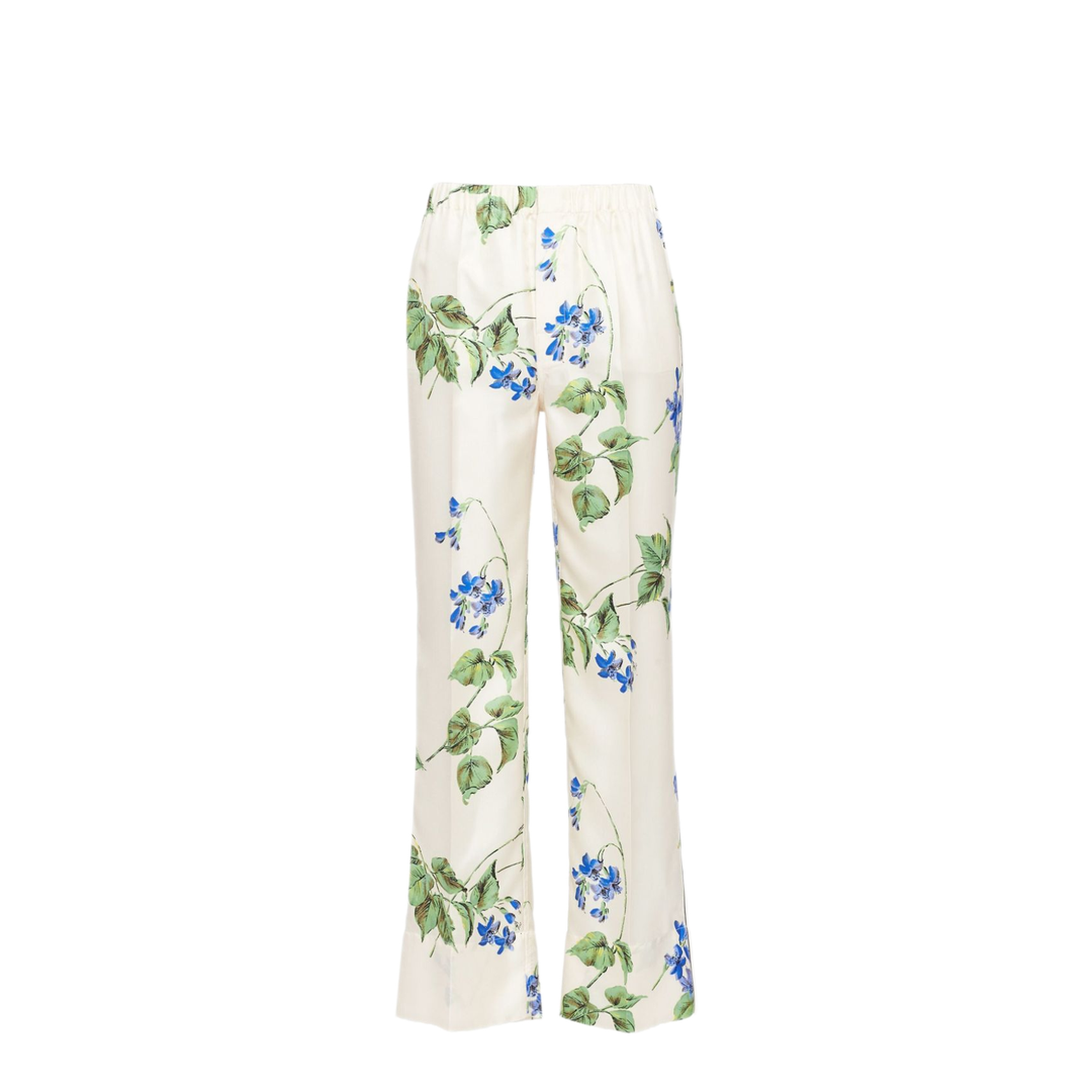 MAYFEYR - Prada - Floral Twill Trousers - P294HSOOO14NZF0K74