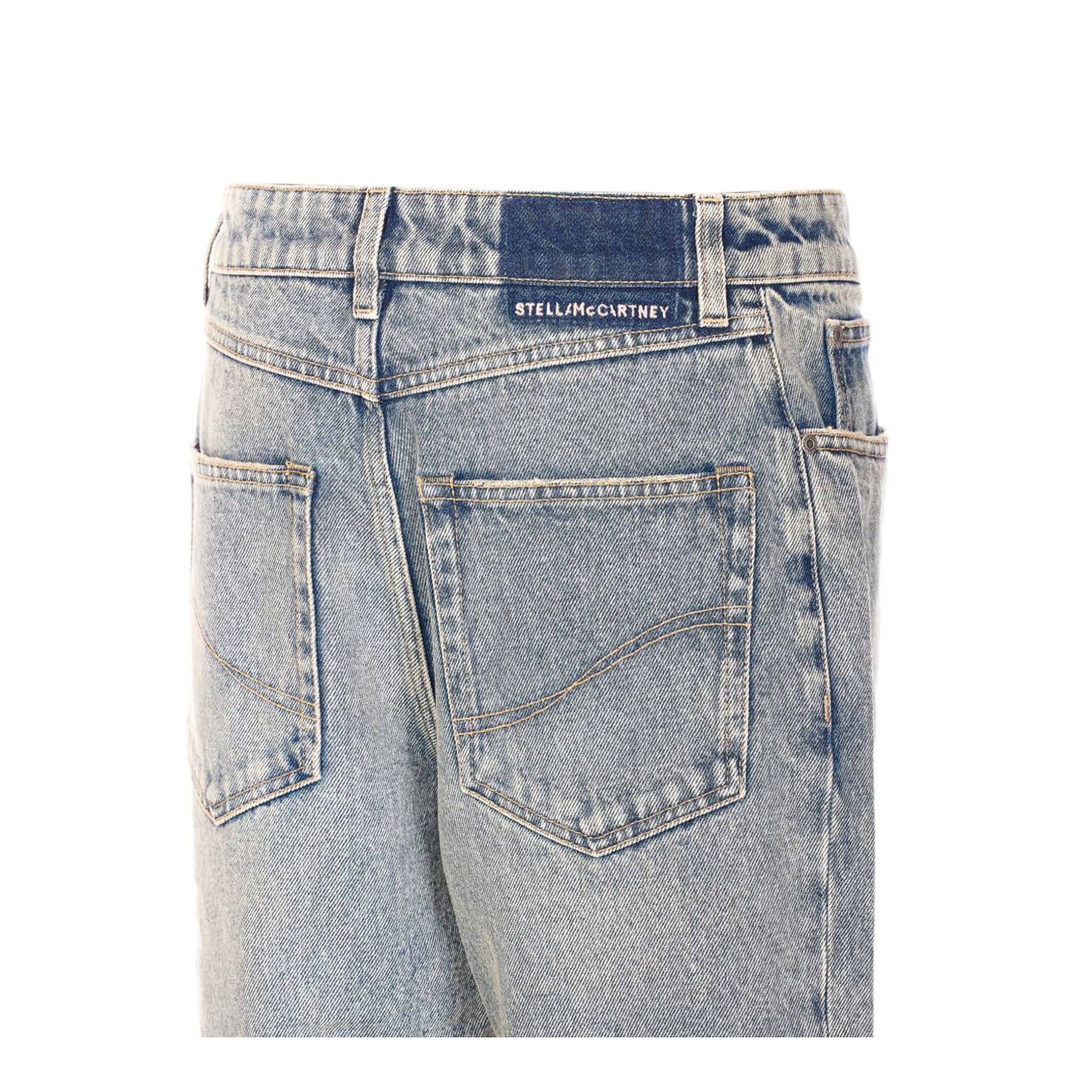 Mid Blue Vintage Wash Bootcut Jeans