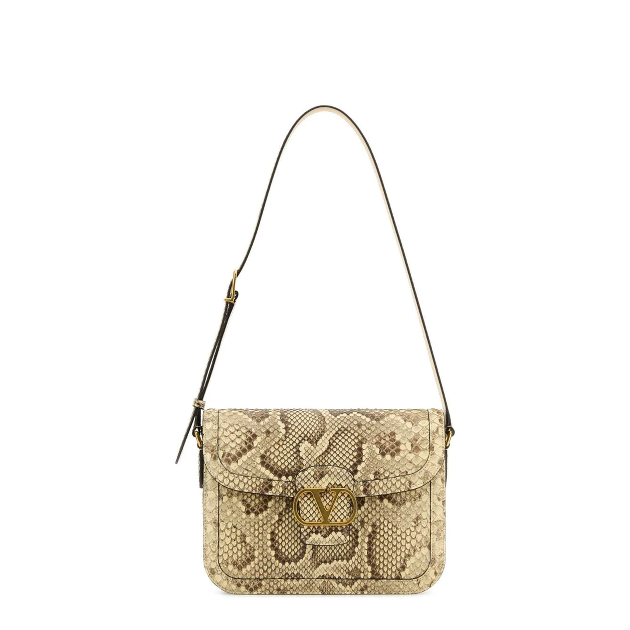 Printed Leather 9To5 Shoulder Bag