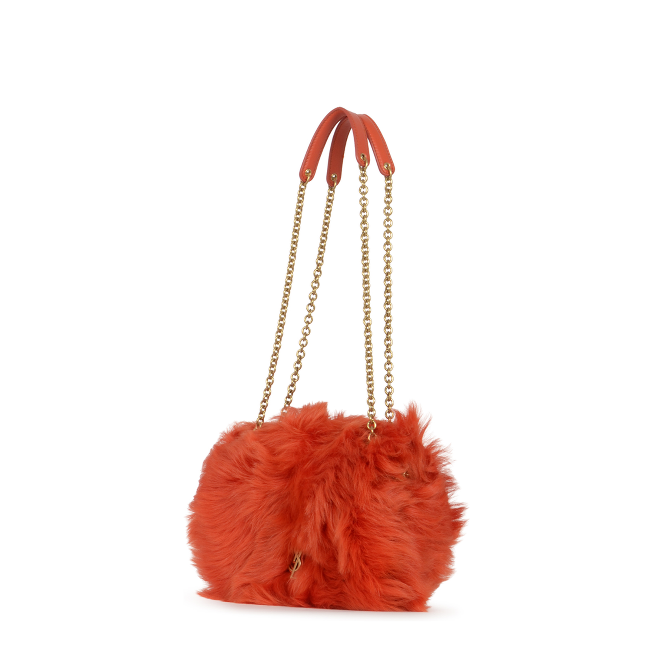 Kate Small Lambskin Shoulder Bags - Orange