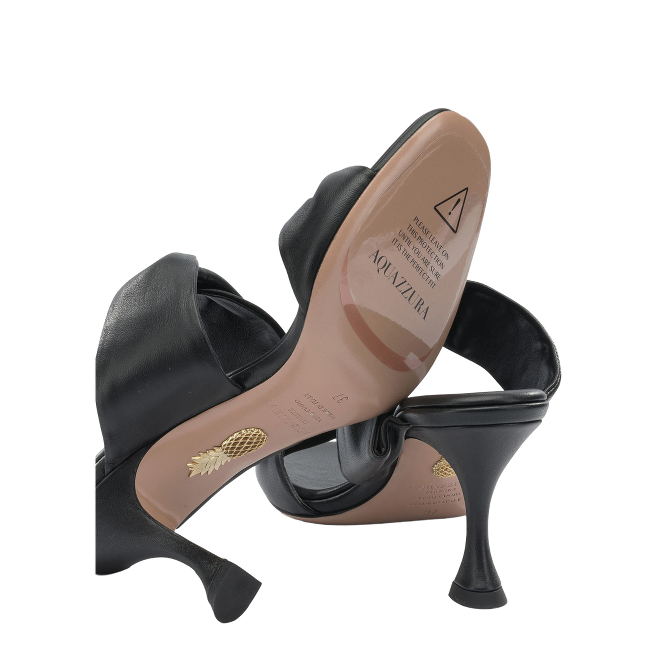 MAYFEYR - Aquazzura - Twist 75Mm Heeled Sandals - TWIMIDS0NAP000
