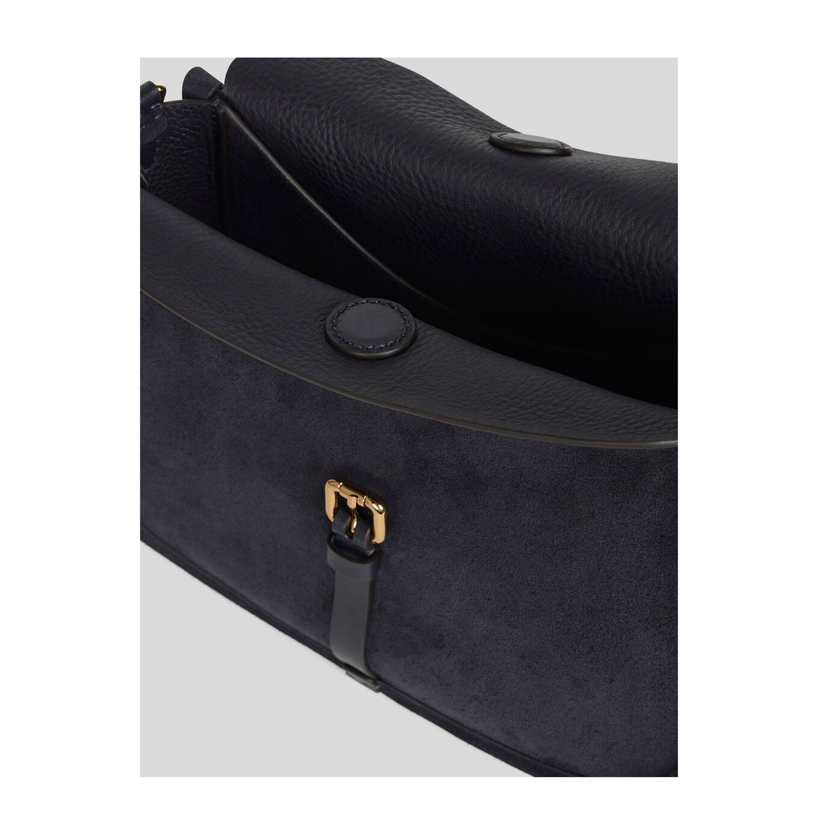 Medium Suede Pony Bag