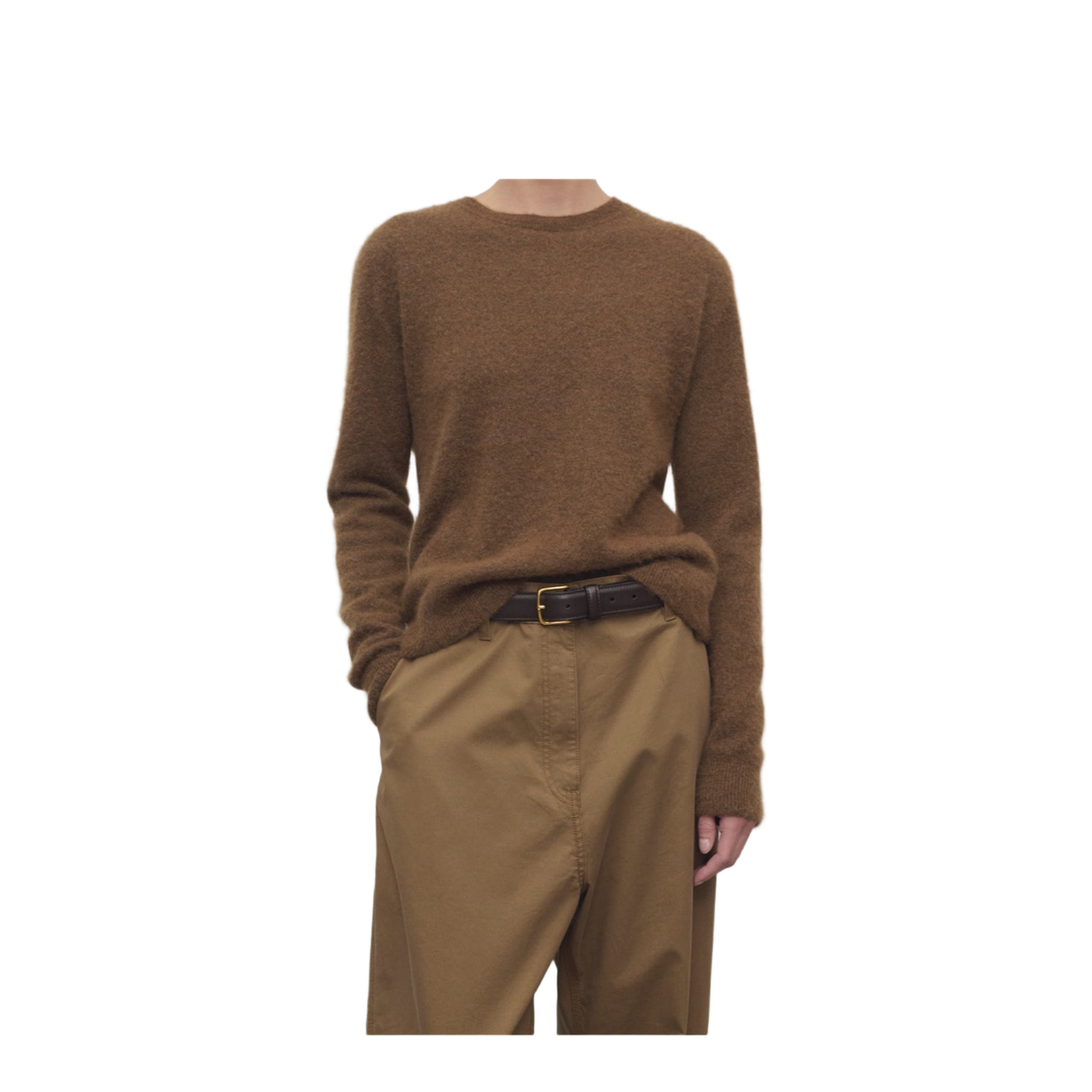 Lorynna Cashmere Crewneck Sweater