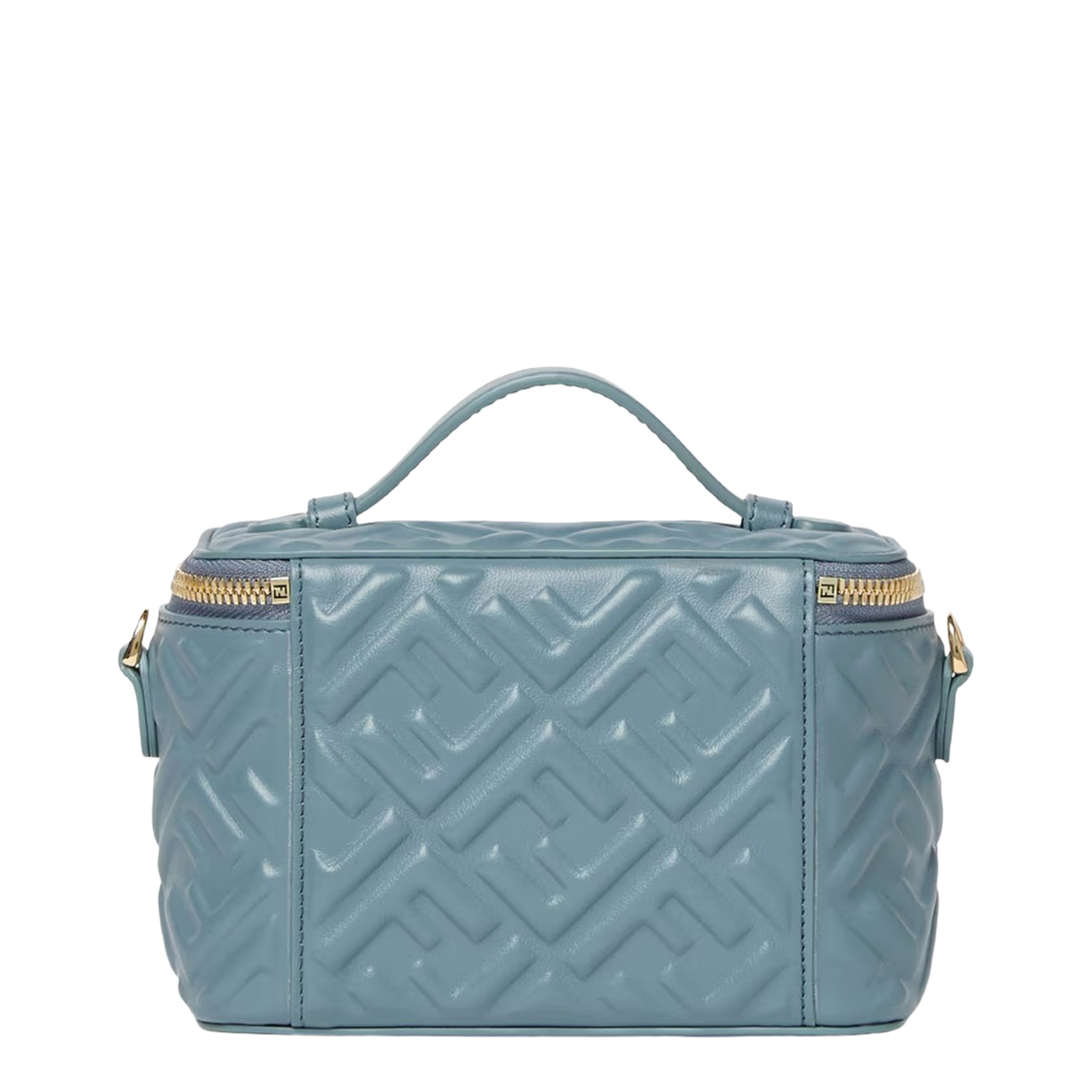 Vanity Mini Nappa Crossbody - Mercurio Blue