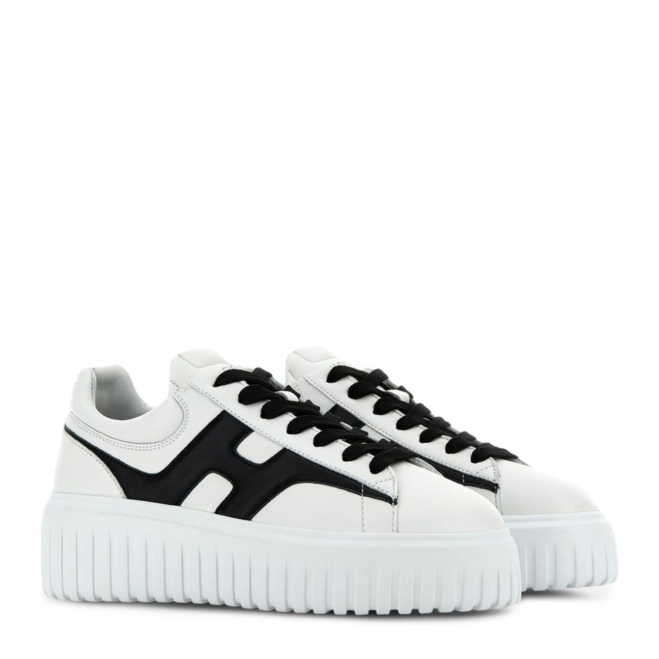 H-Stripes Sneakers White Black