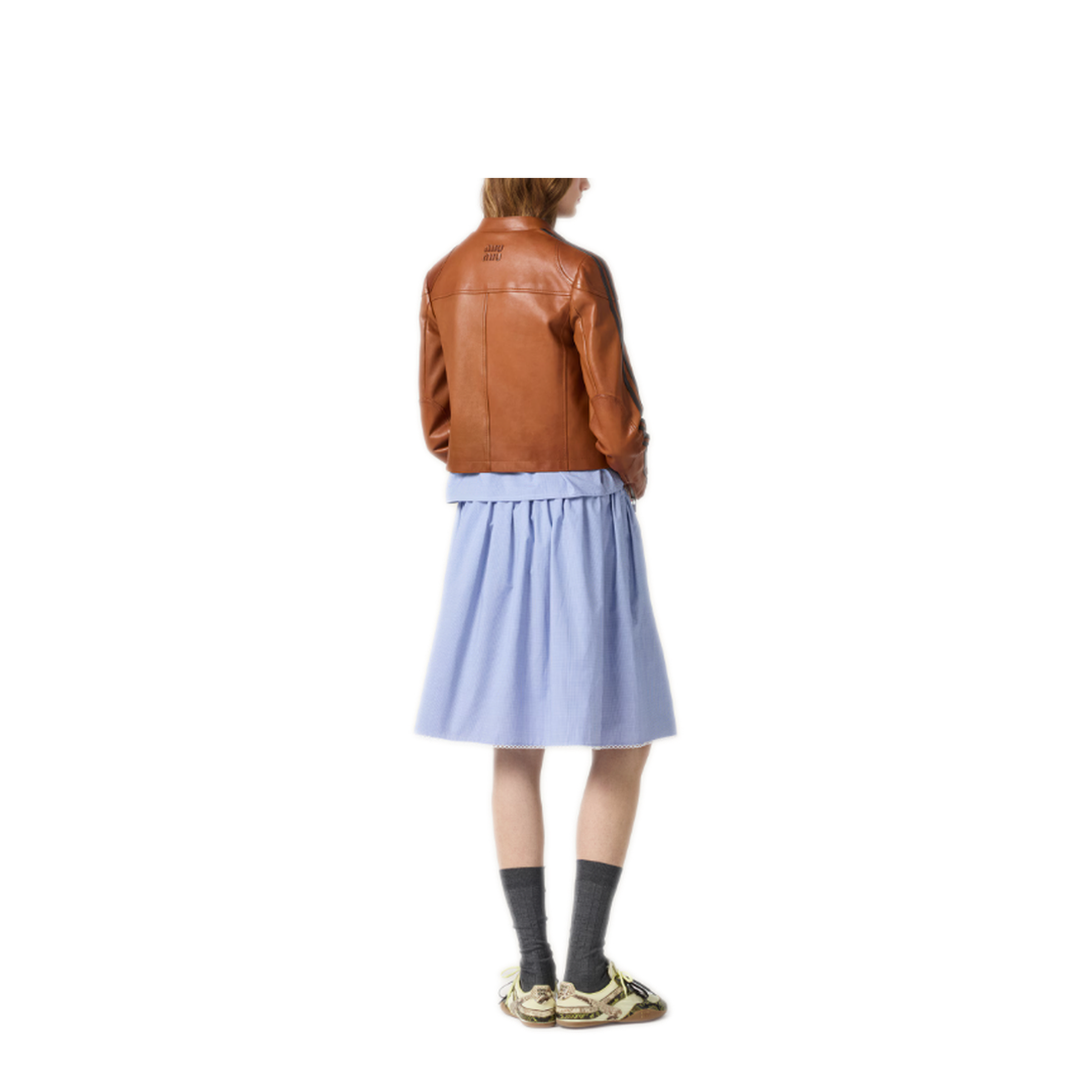 MAYFEYR - Miu Miu - Leather Cap - MPW008SOOO19BXF0134