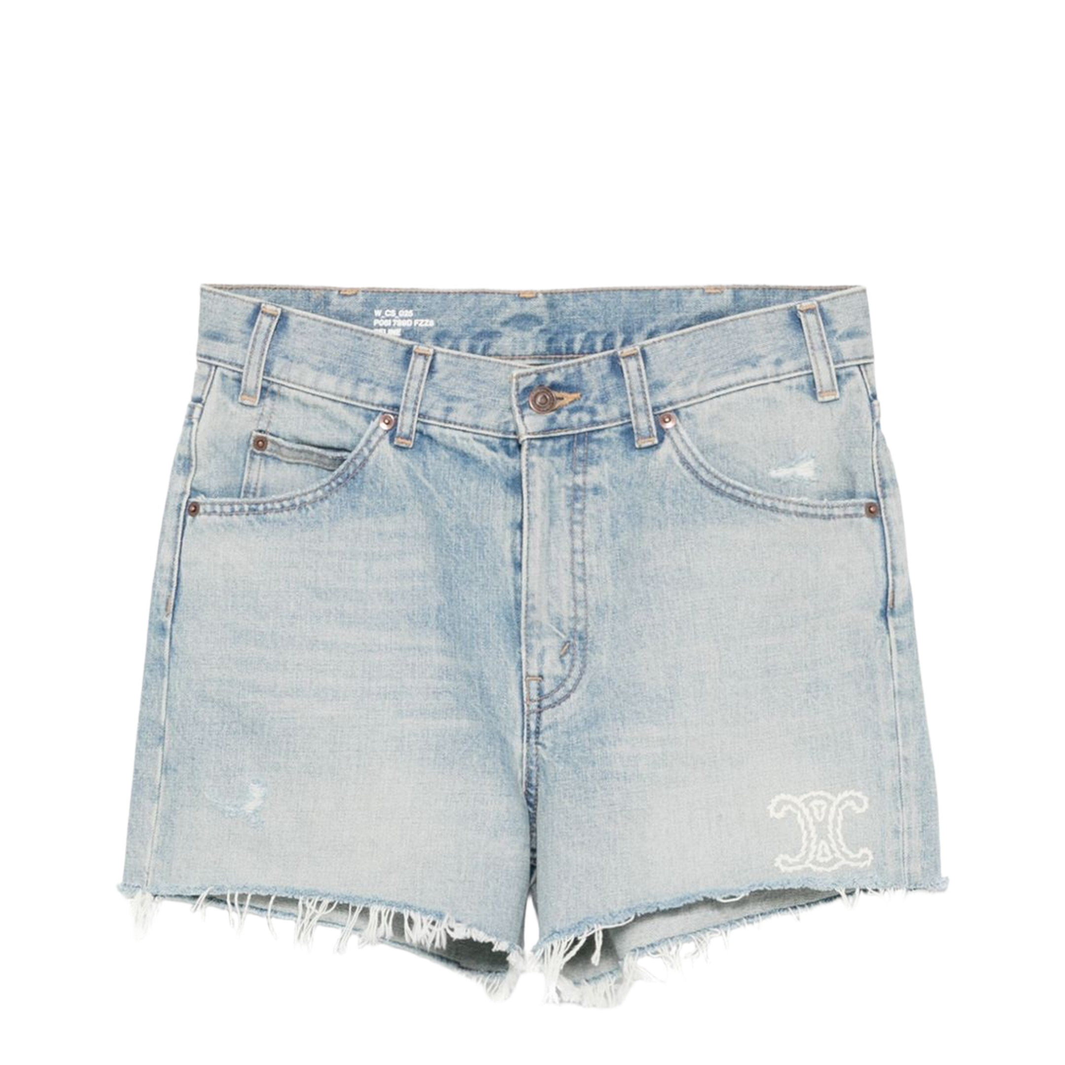 Shorts with Logo Embroidery