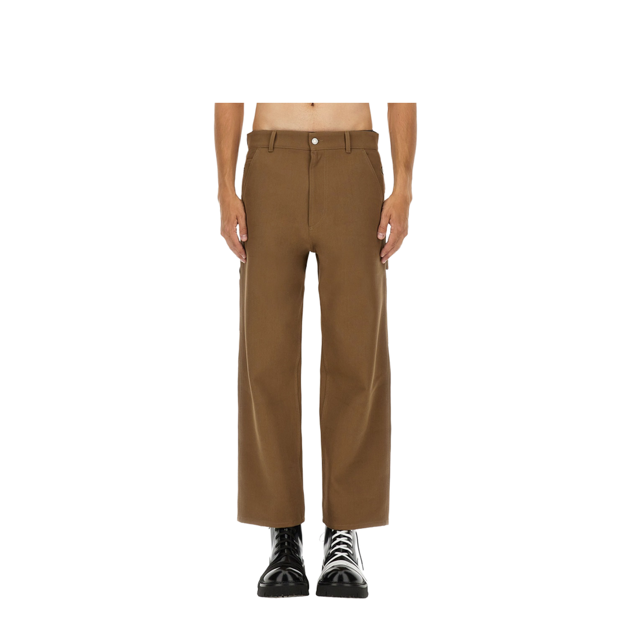 Double Cotton Tricotine Pants