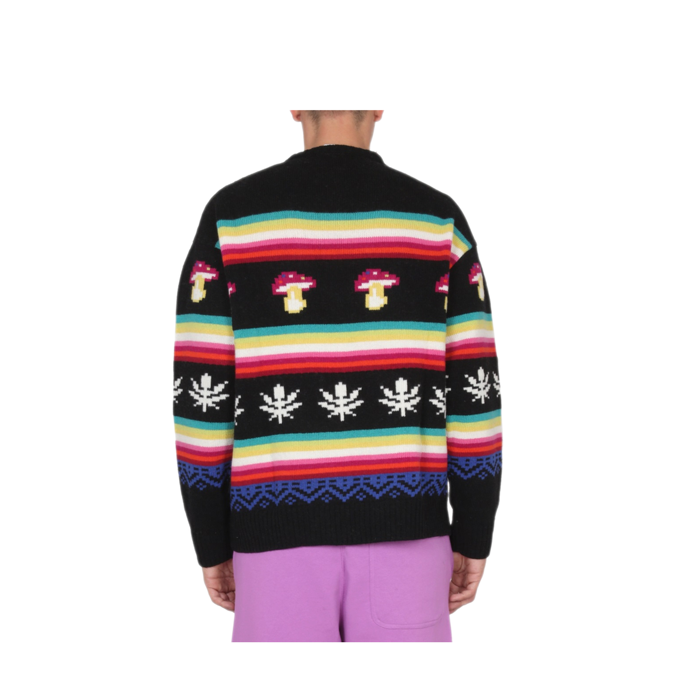 MAYFEYR - MSGM - Wool Crew Neck Sweater - 3340MM13122757403