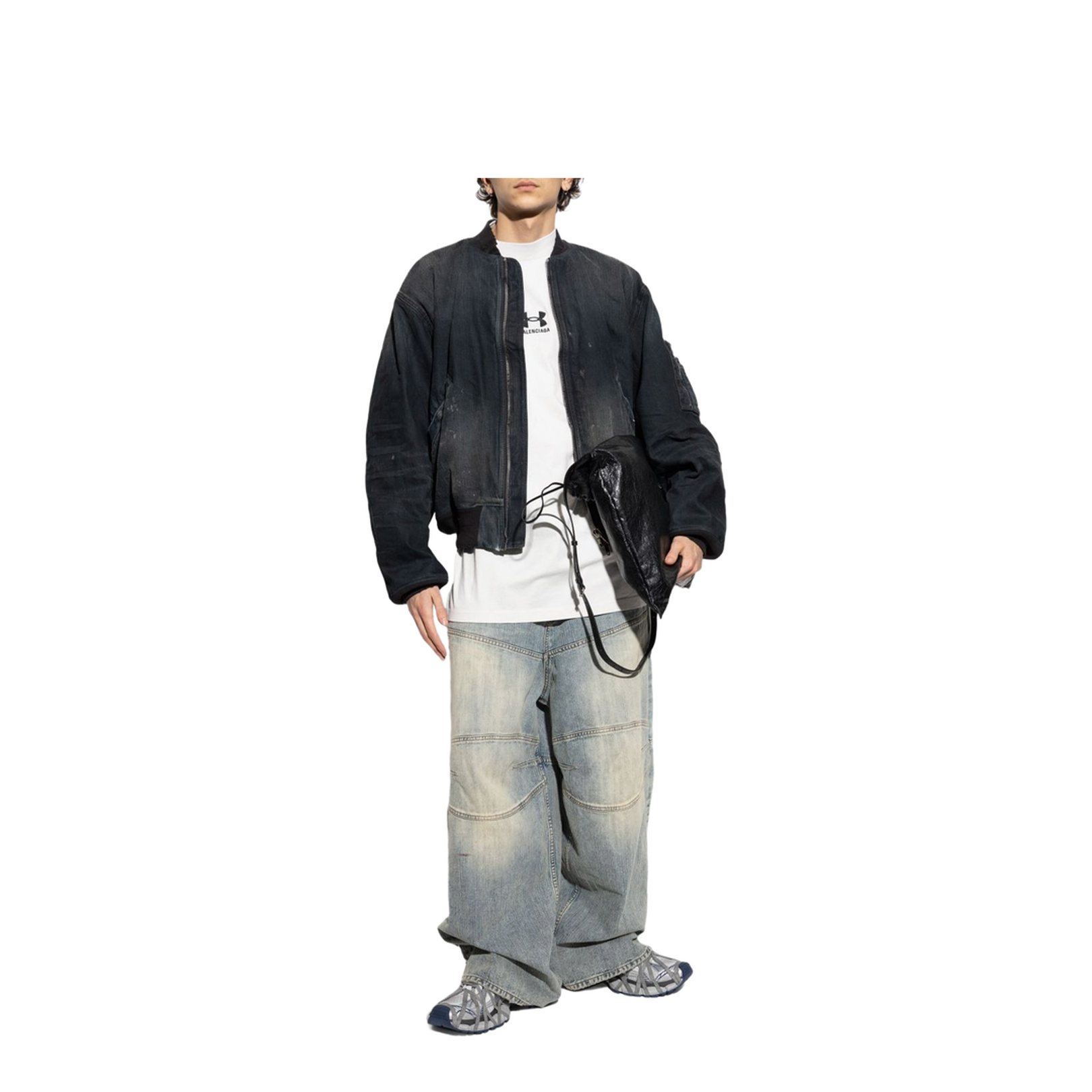 Bomber Jacket in Blue