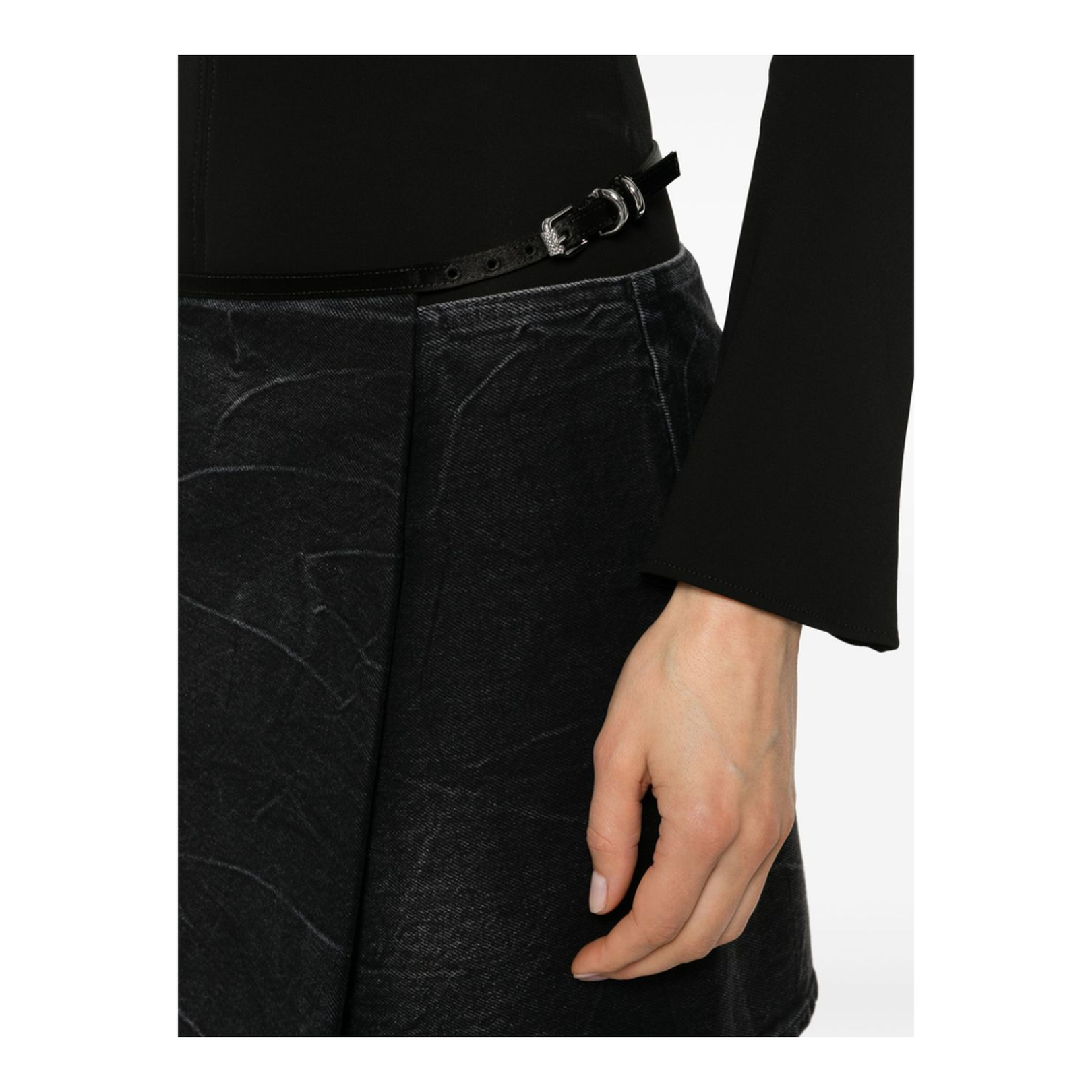 Voyou Denim Mini Skirt