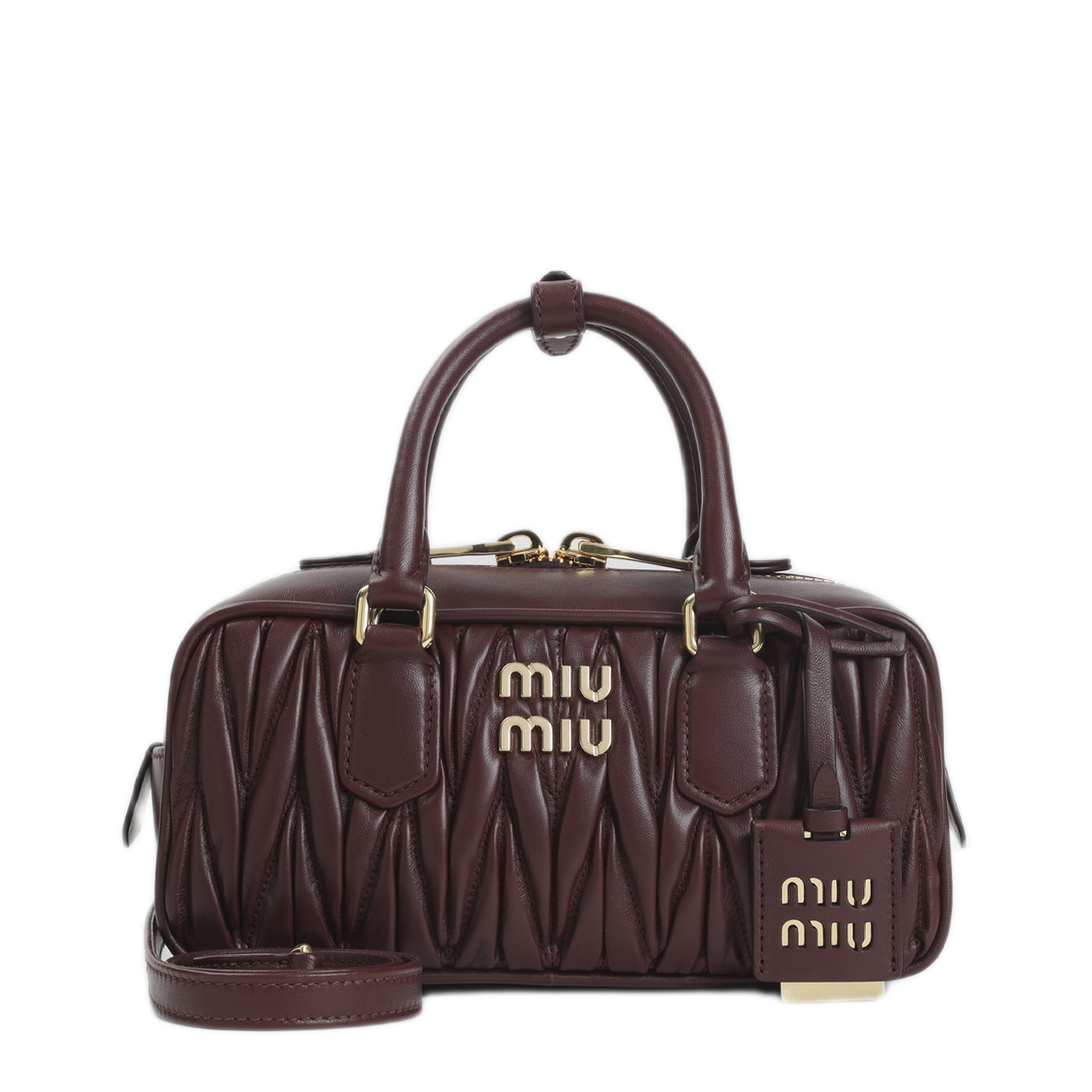 MAYFEYR - Miu Miu - Lamb Leather Handbag - 5BB142VOONAN88F0007