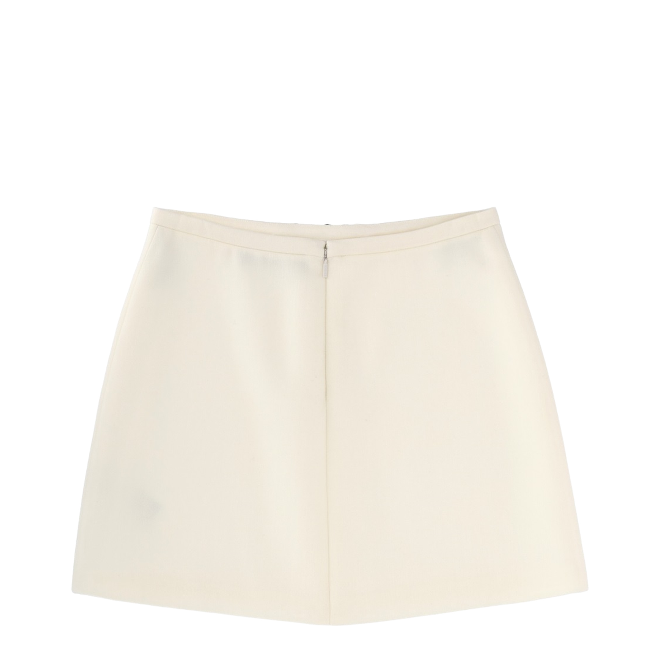 Double Wool Crêpe Mini Skirt