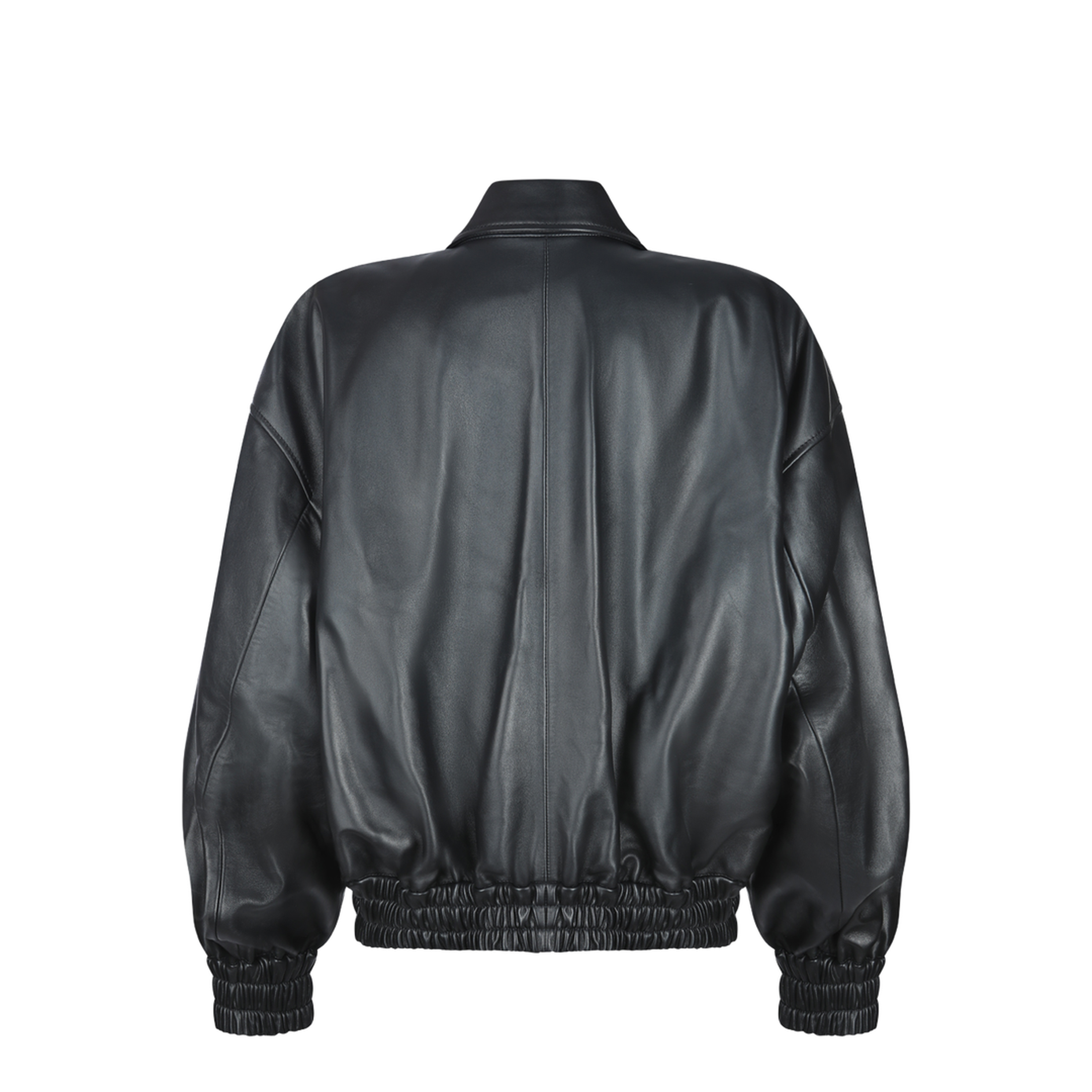 Blouson Leather Jacket Black