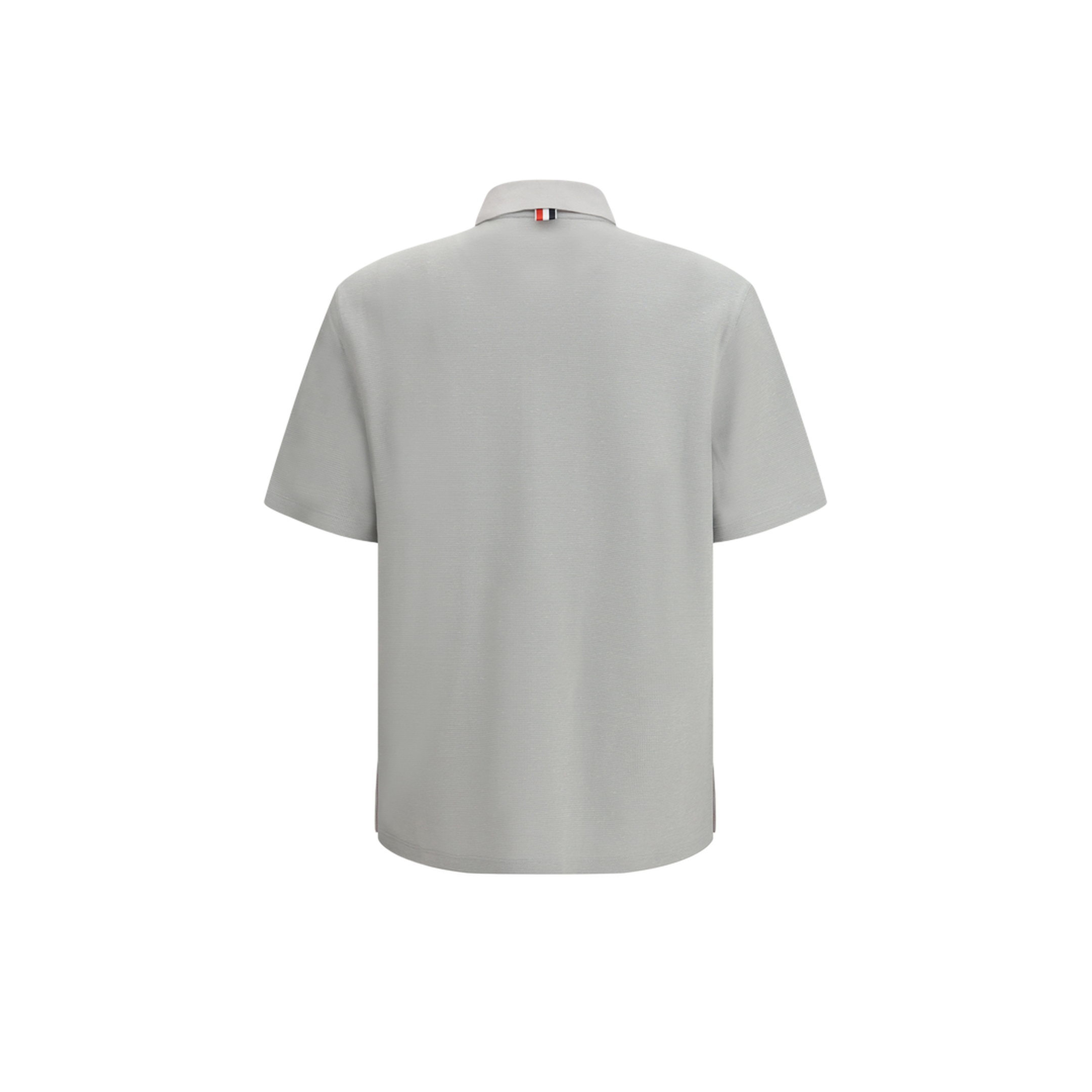 MAYFEYR - Thom Browne - Short-Sleeve Polo With Chest Pocket - MJP244EJ0251