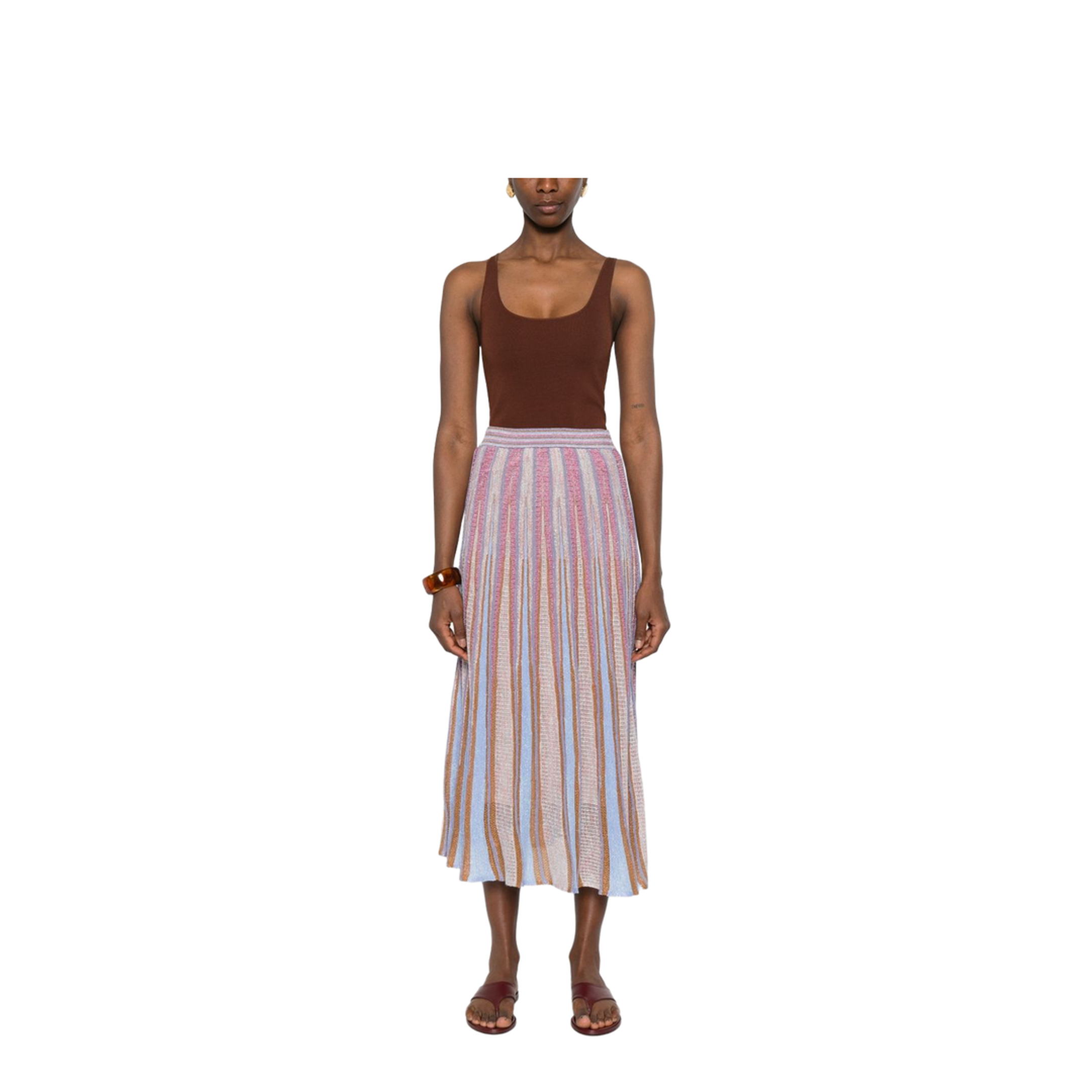 MAYFEYR - Forte Forte - Skirts Brown - 14942MYSKIRTBRONZE