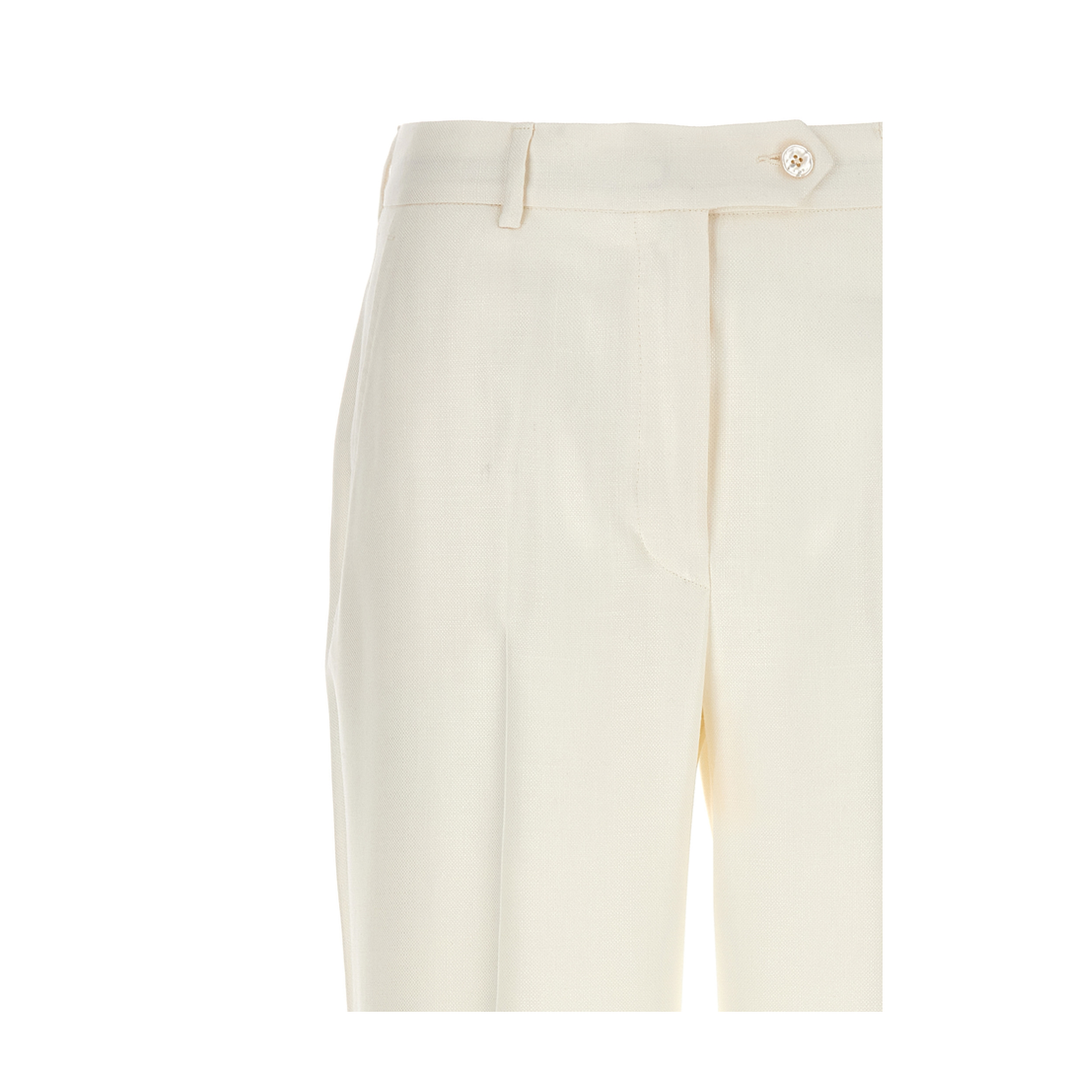 Cigarette Pants White
