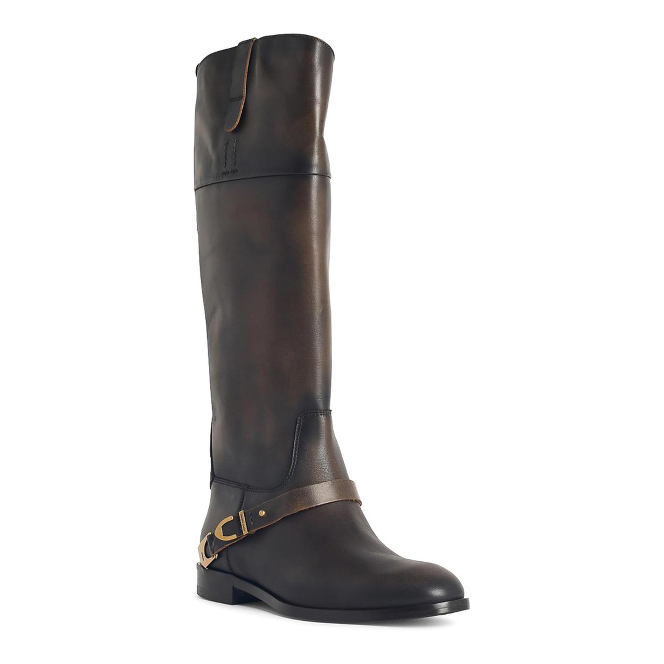 MAYFEYR - Golden Goose - Charlie Dark Brown Leather Boots - GWF00897F00763155390