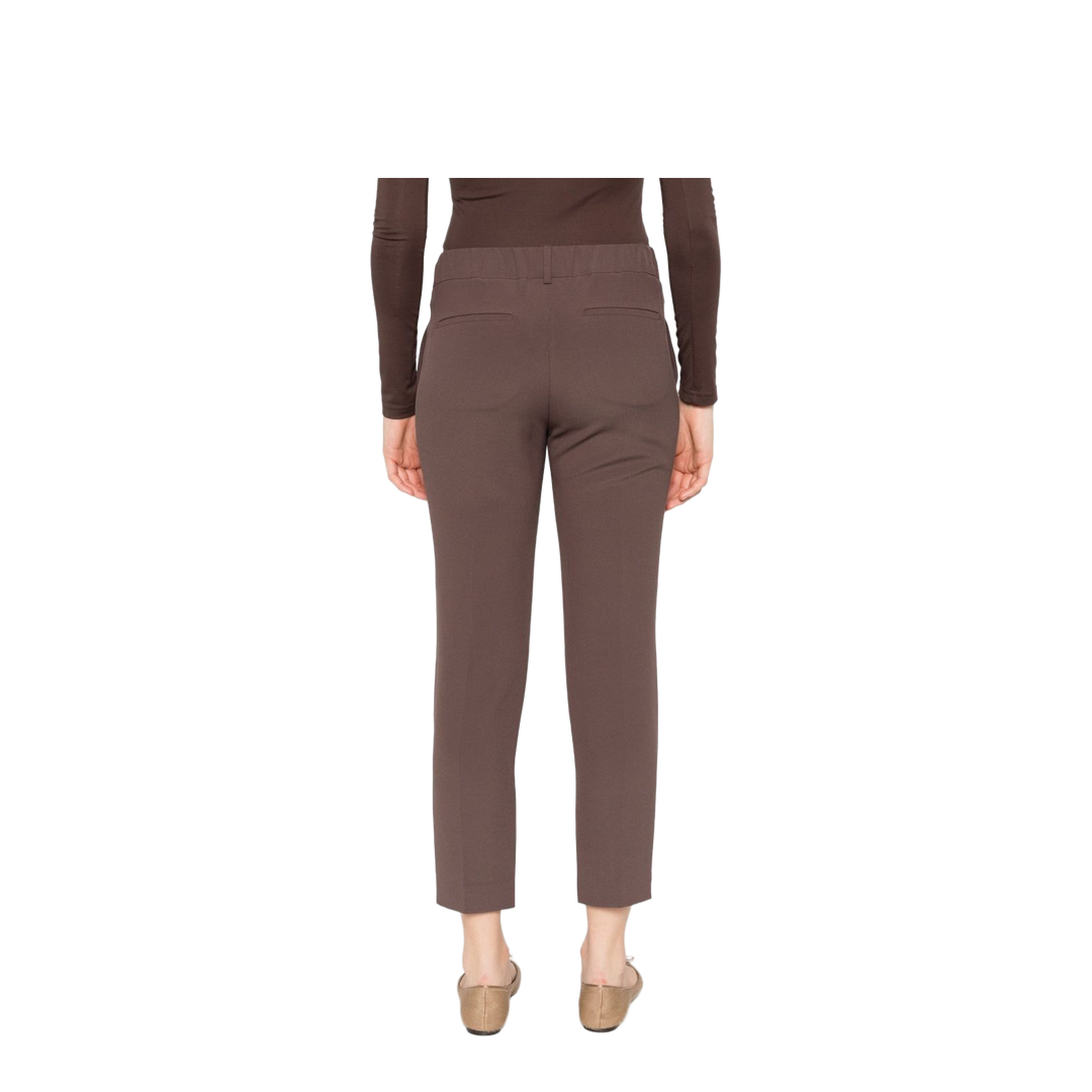 Tailored Jogger Pants - Brown