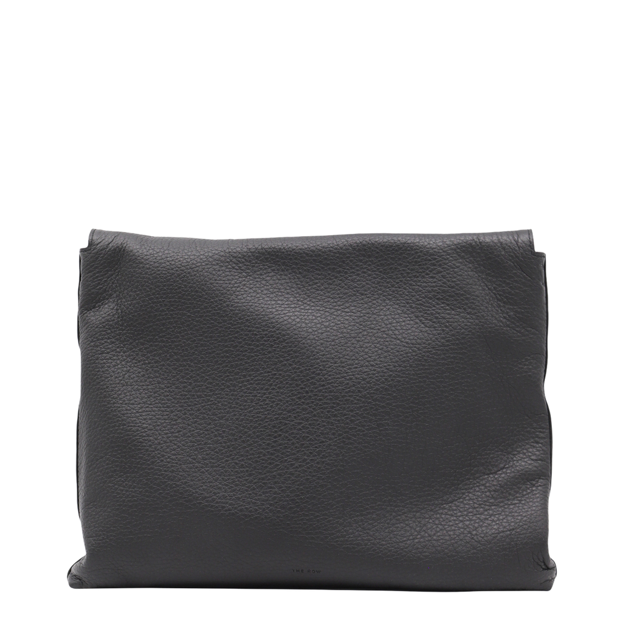Black Leather Nan Crossbody Bag