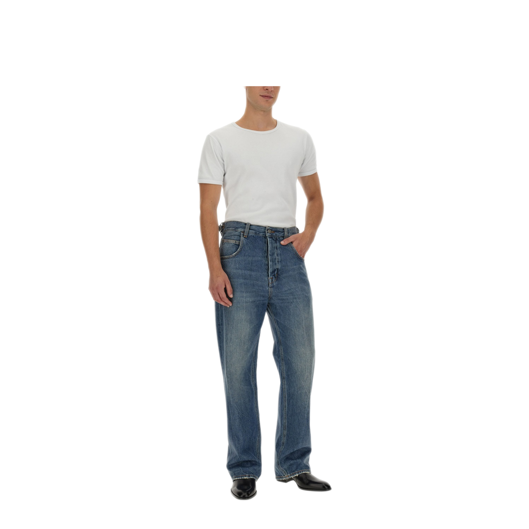 MAYFEYR - Haikure - Loose Fit Denim Jeans - HEM03233DF105L0789
