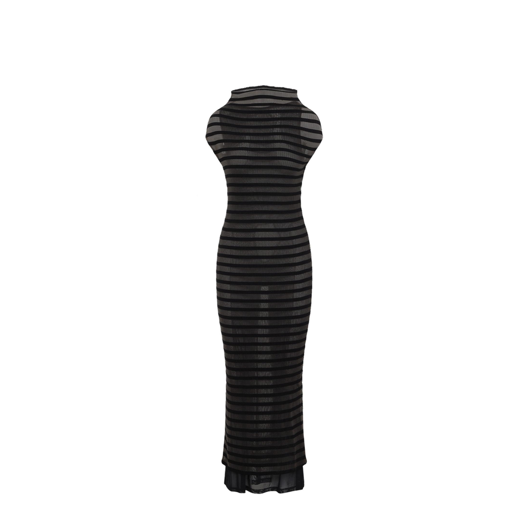 MAYFEYR - Jean Paul Gaultier - Mariniere Stripes Long Dress - 2534FRO400M08800