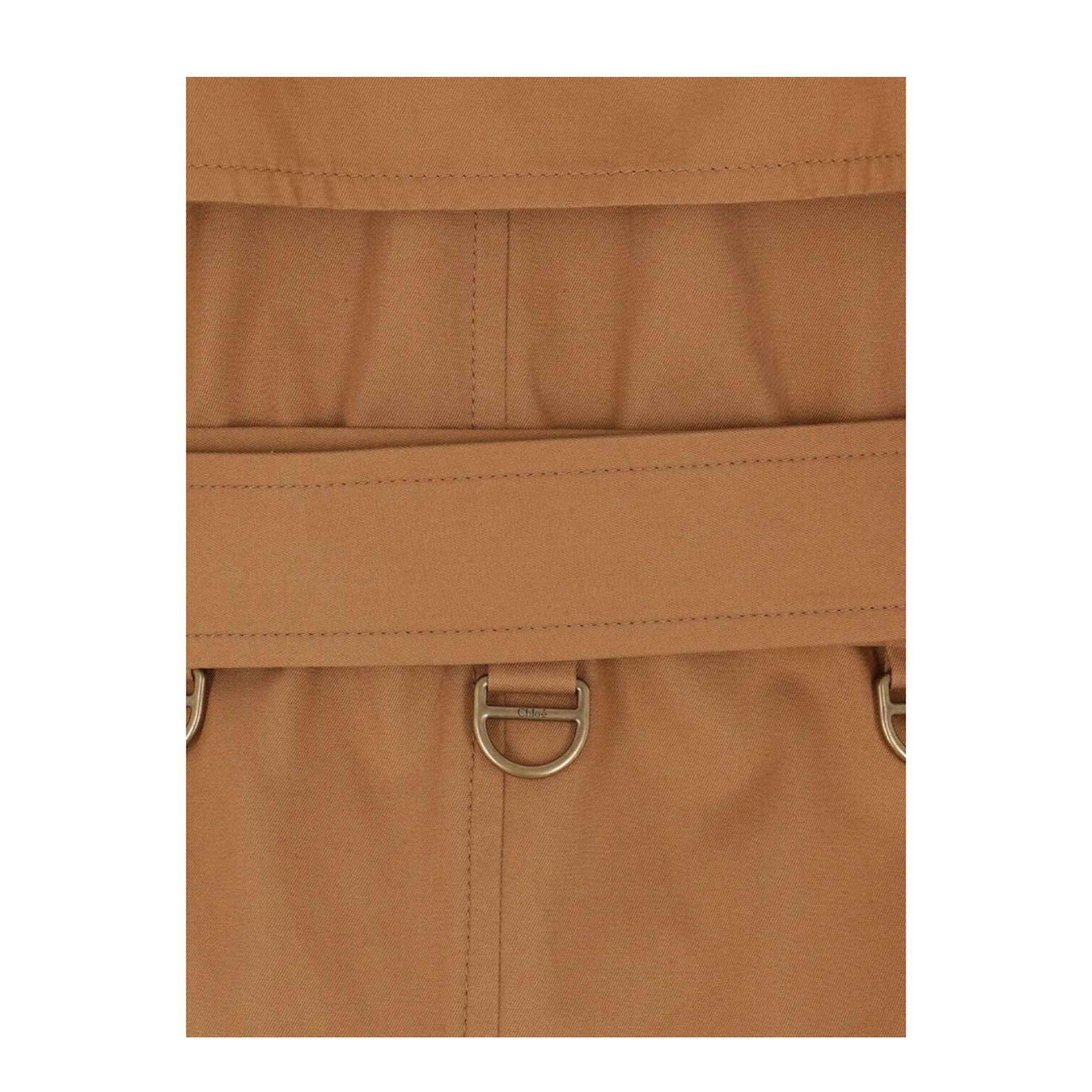 MAYFEYR - Chloè - Cotton Gabardine Belted Long Trench Coat - CH25AMA19093