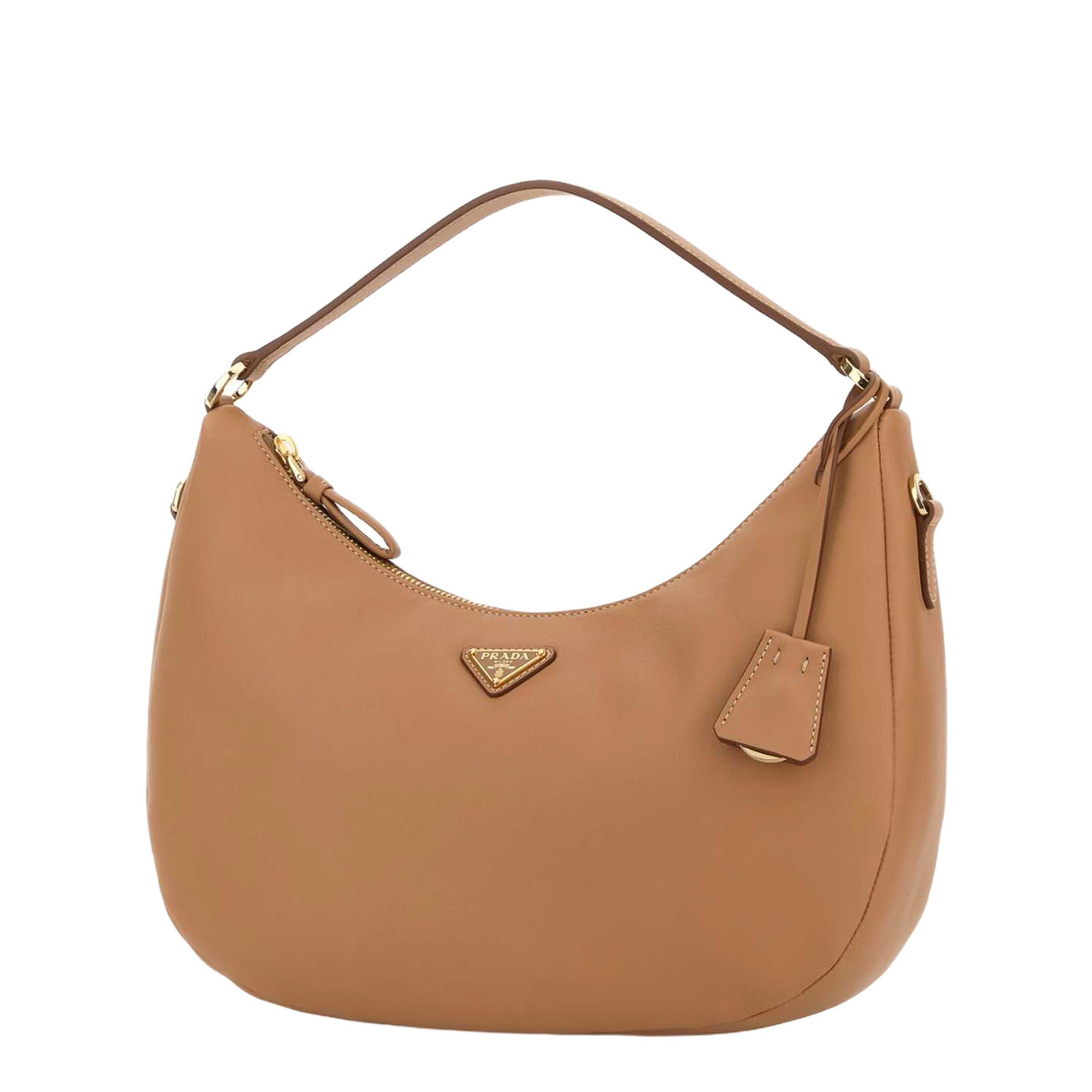Camel Leather Handbag