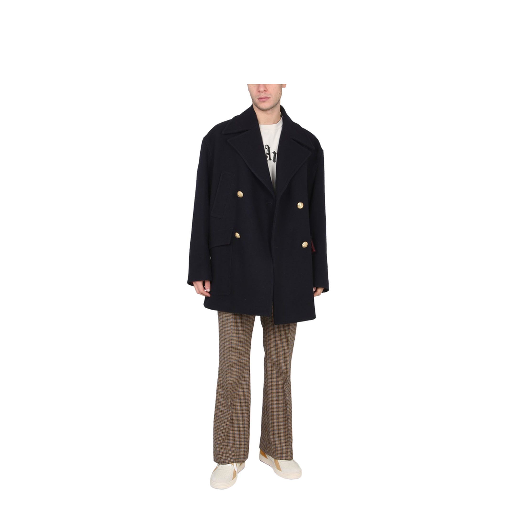 Double-Breasted Coat