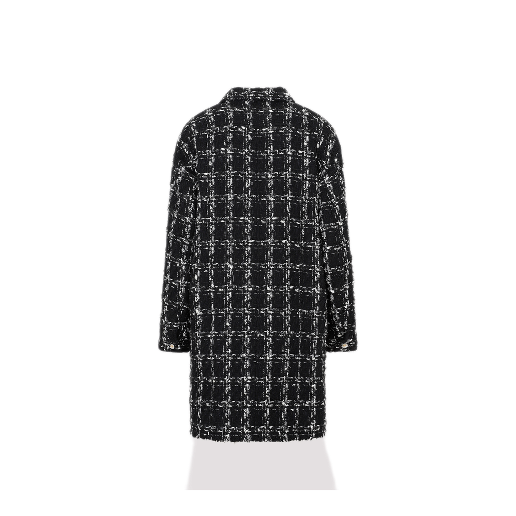 MAYFEYR - GIAMBATTISTA VALLI - Checked Boucl Coatr - 23FWPVZM800517CHEM091