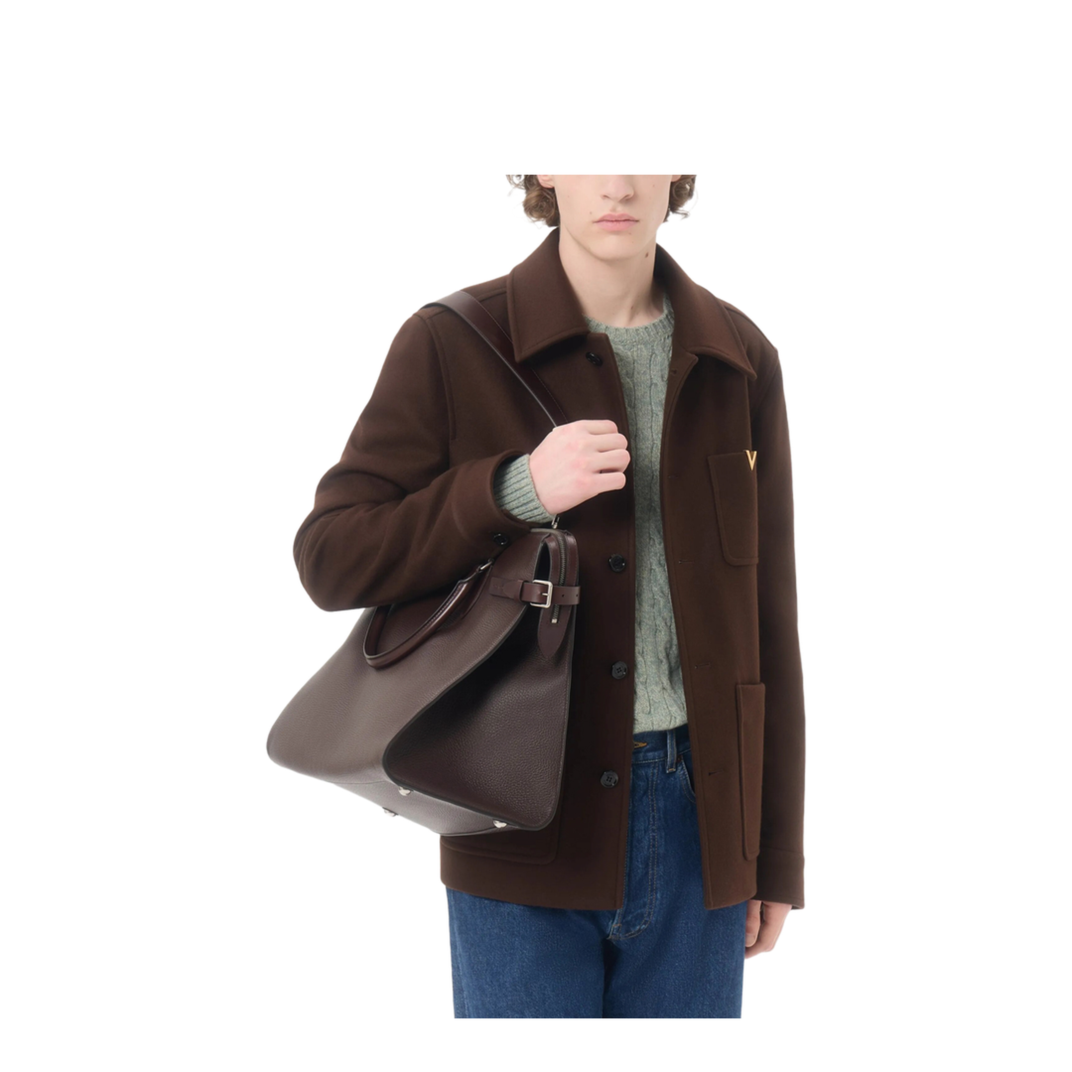 MAYFEYR - Valentino - Wool Jacket With Vgold - VCJH44BKA