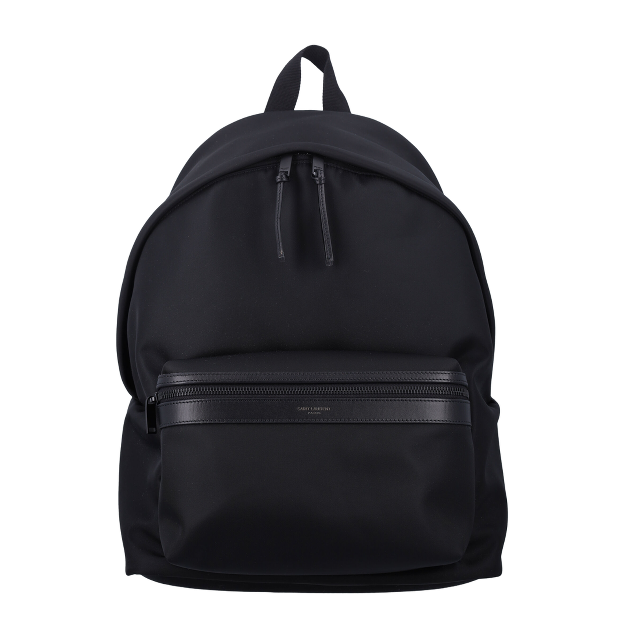 City Leather Backpack - Black