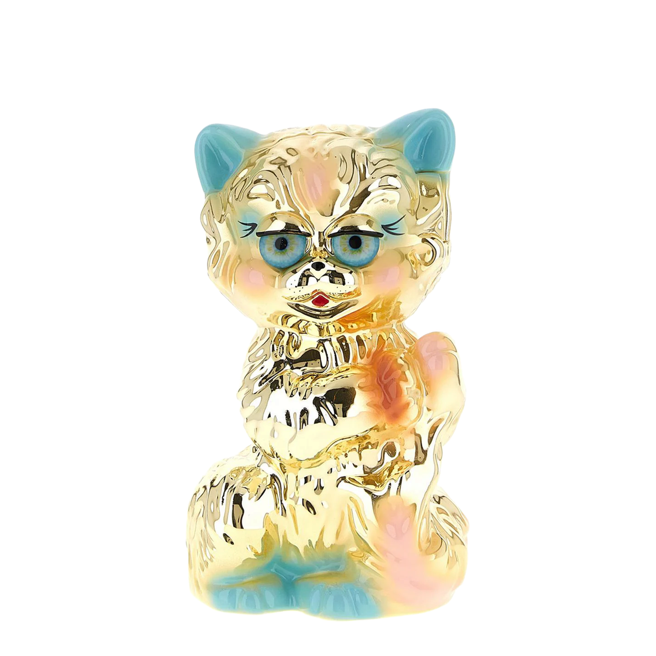 Minaudière with Hand-Painted 'Le Chat de La Maison' Details