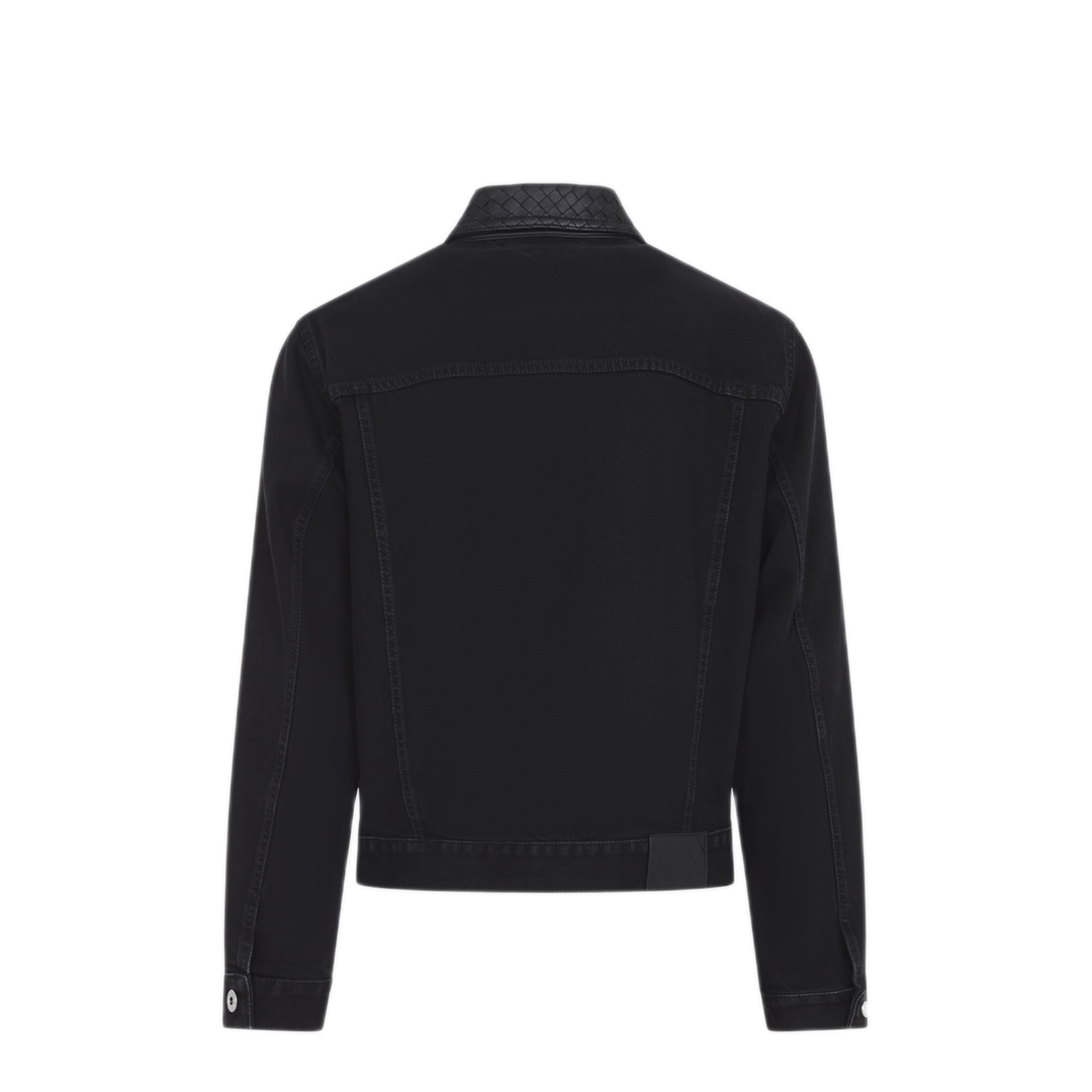 MAYFEYR - Bottega Veneta - Intrecciato Collar Denim Jacket - 862600V69O01000