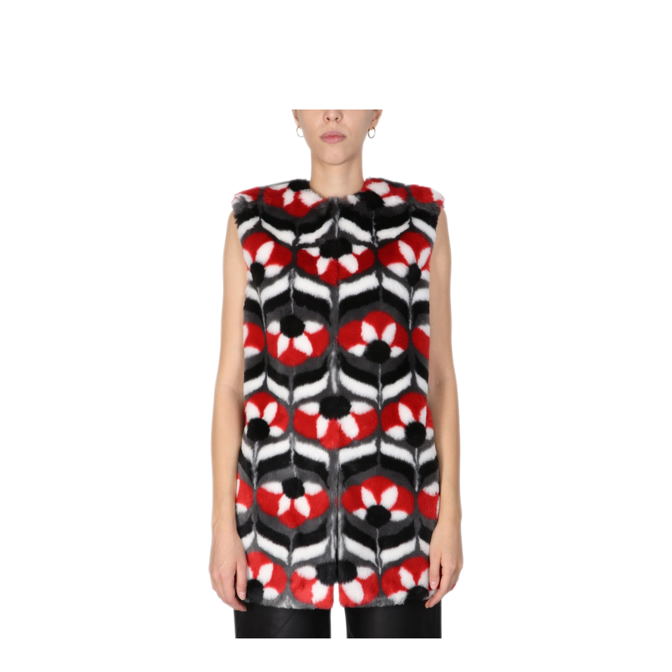 MAYFEYR - BOUTIQUE MOSCHINO - Faux Fur Vest - 061061351555