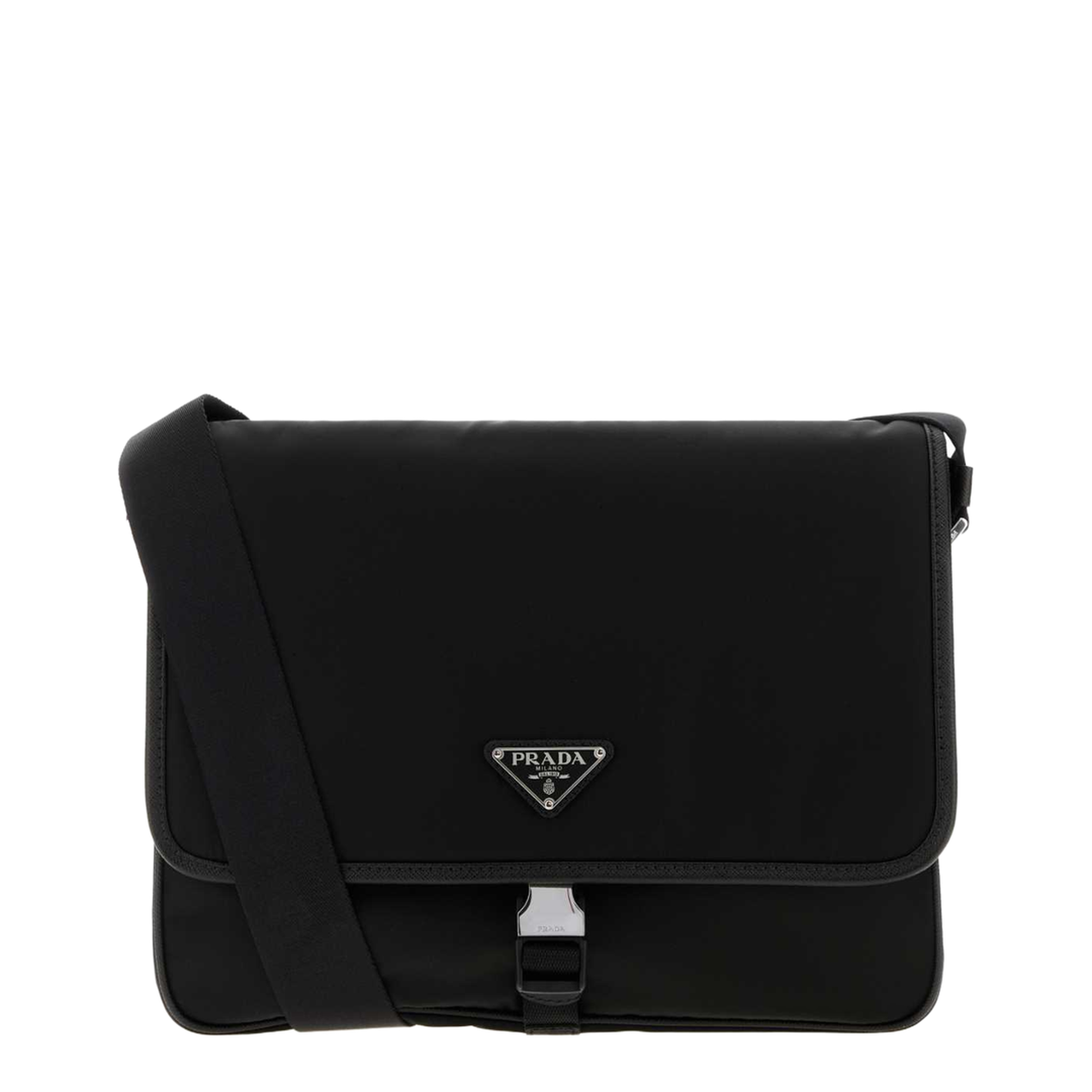 MAYFEYR - Prada - Black Canvas Shopping Bag - 2VD0872DMHF0002