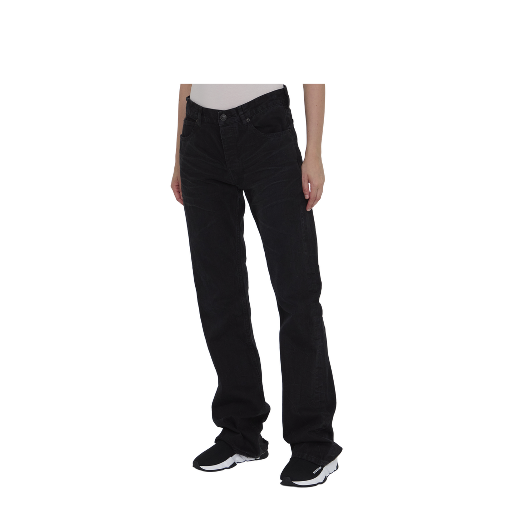 Low Waist Straight Jeans