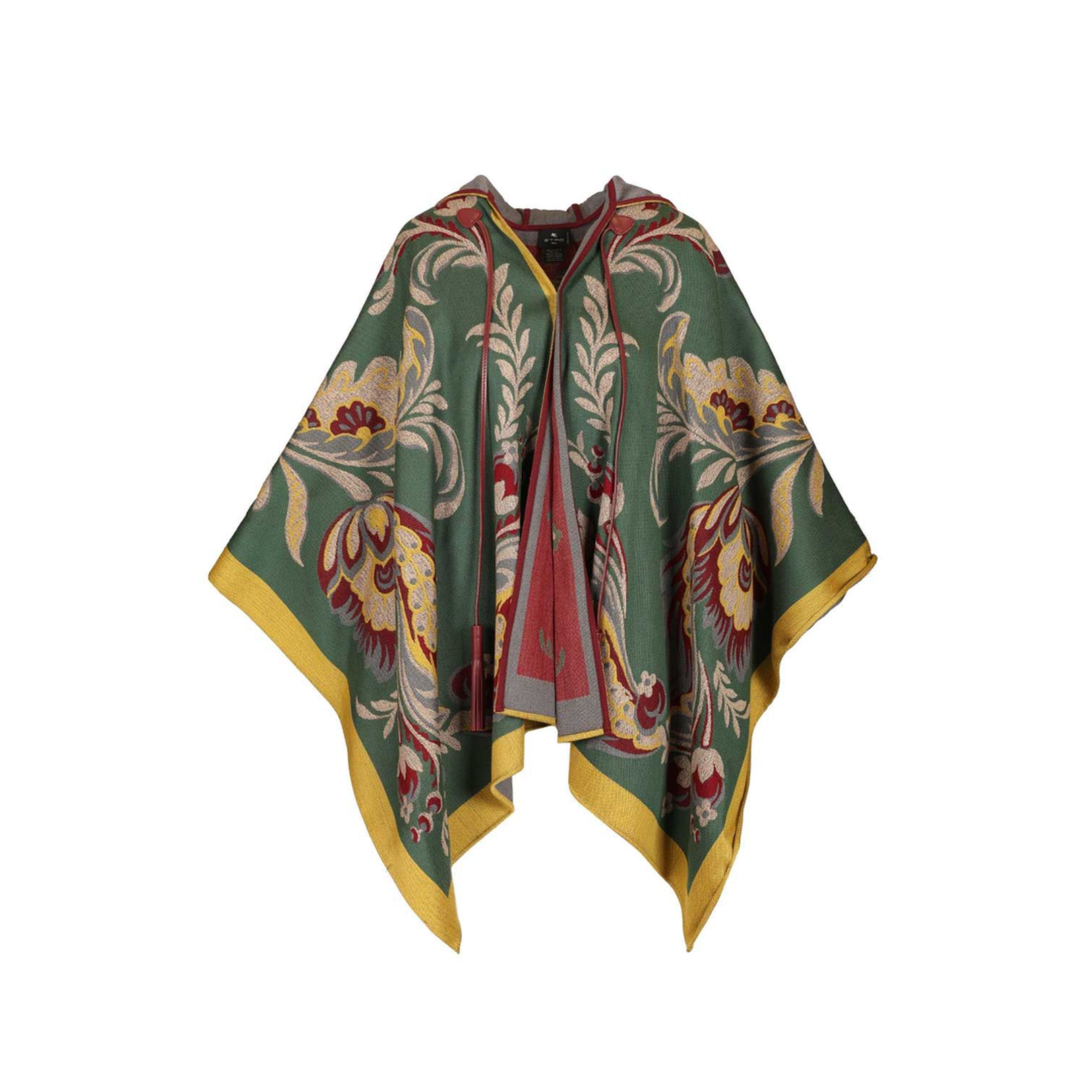 Cape with Paisley Motif