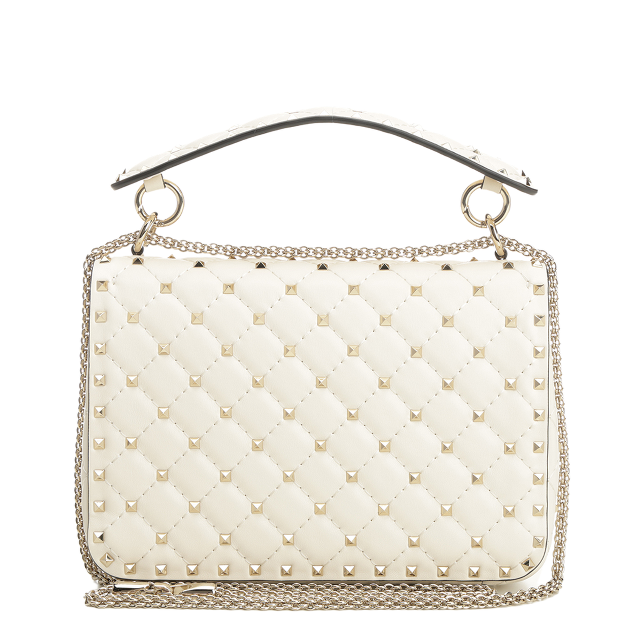 Medium Rockstud Spike Shoulder Bag