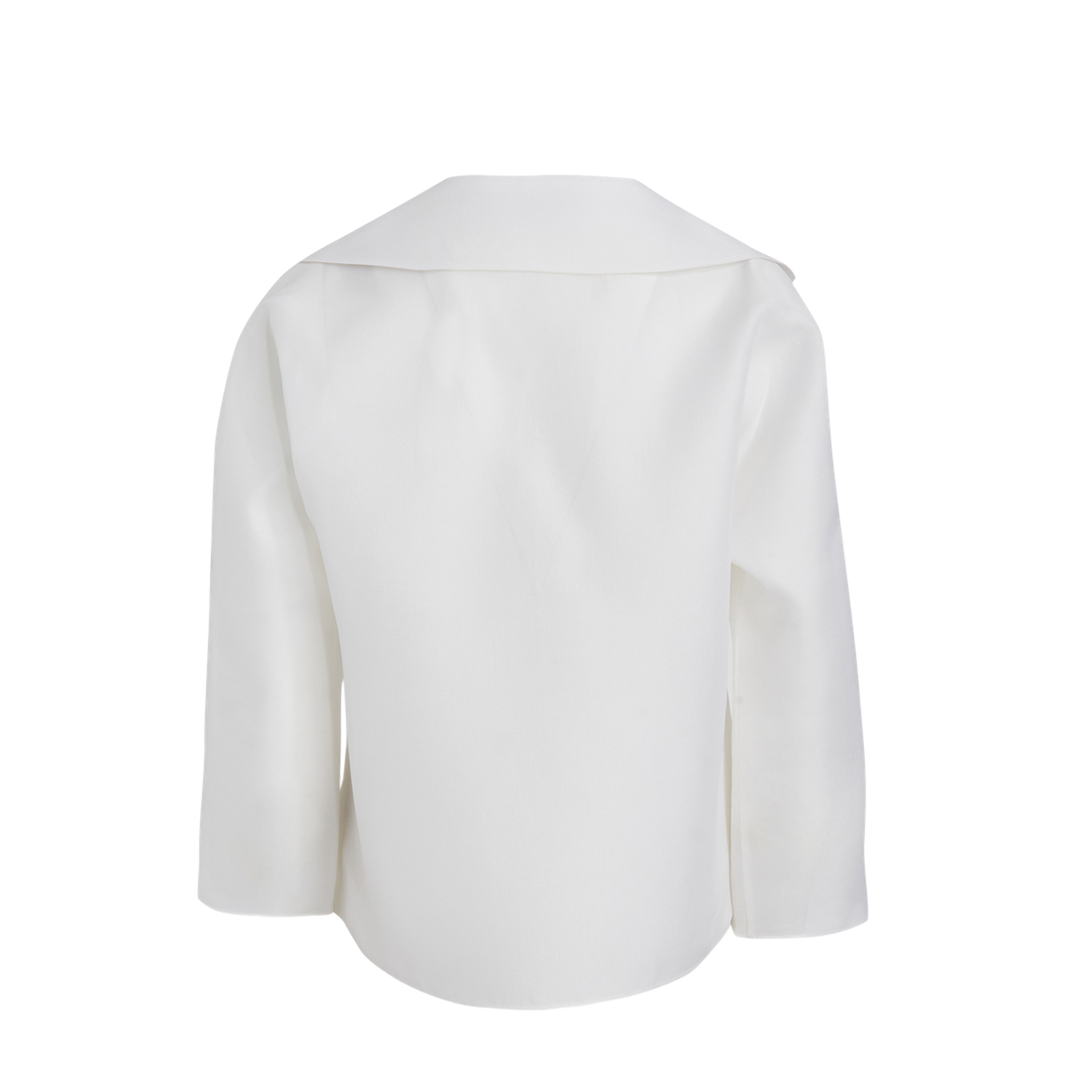 Silk Blouse With 3/4 Sleeves