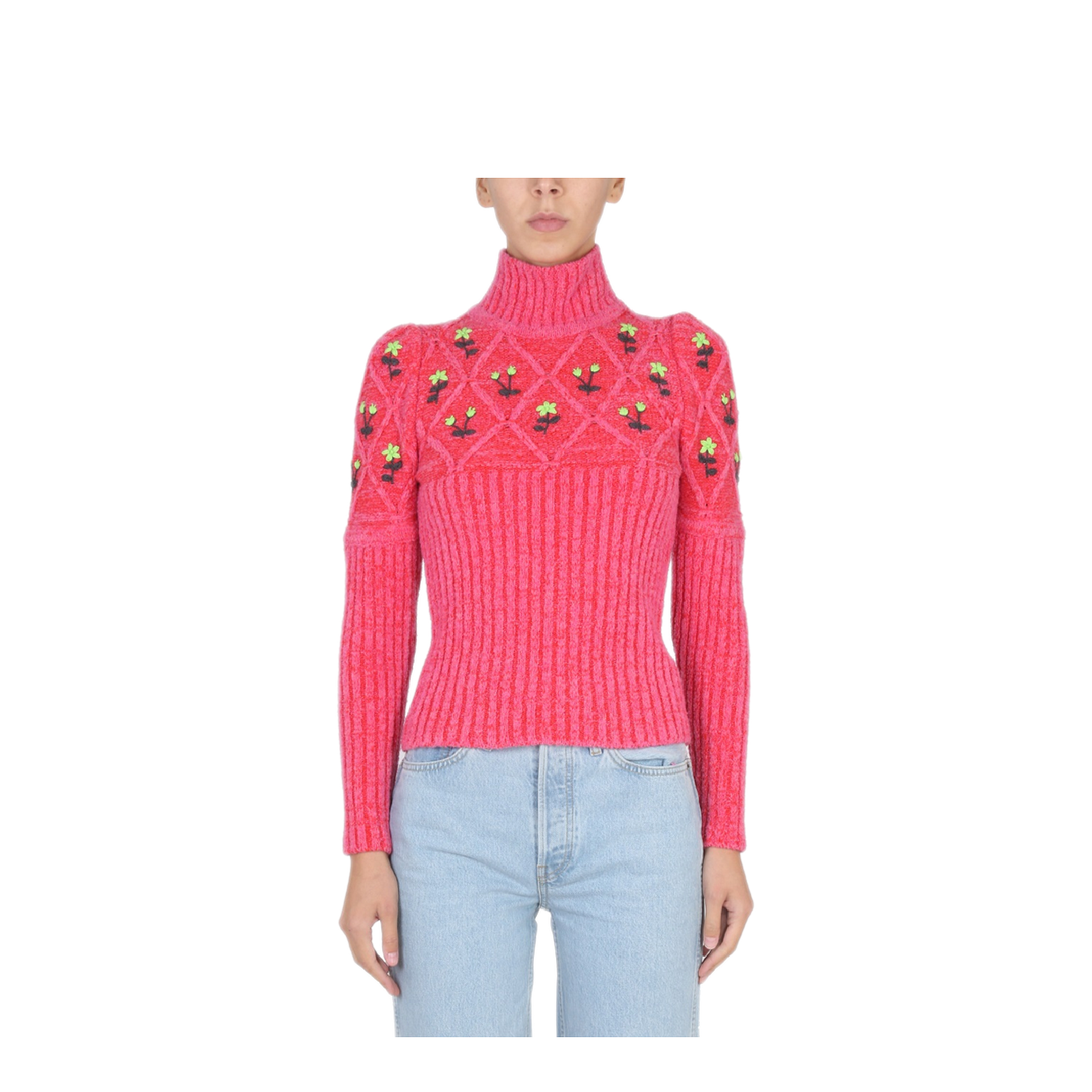 MAYFEYR - CORMIO - Jersey With Floral Embroidery - OMARED