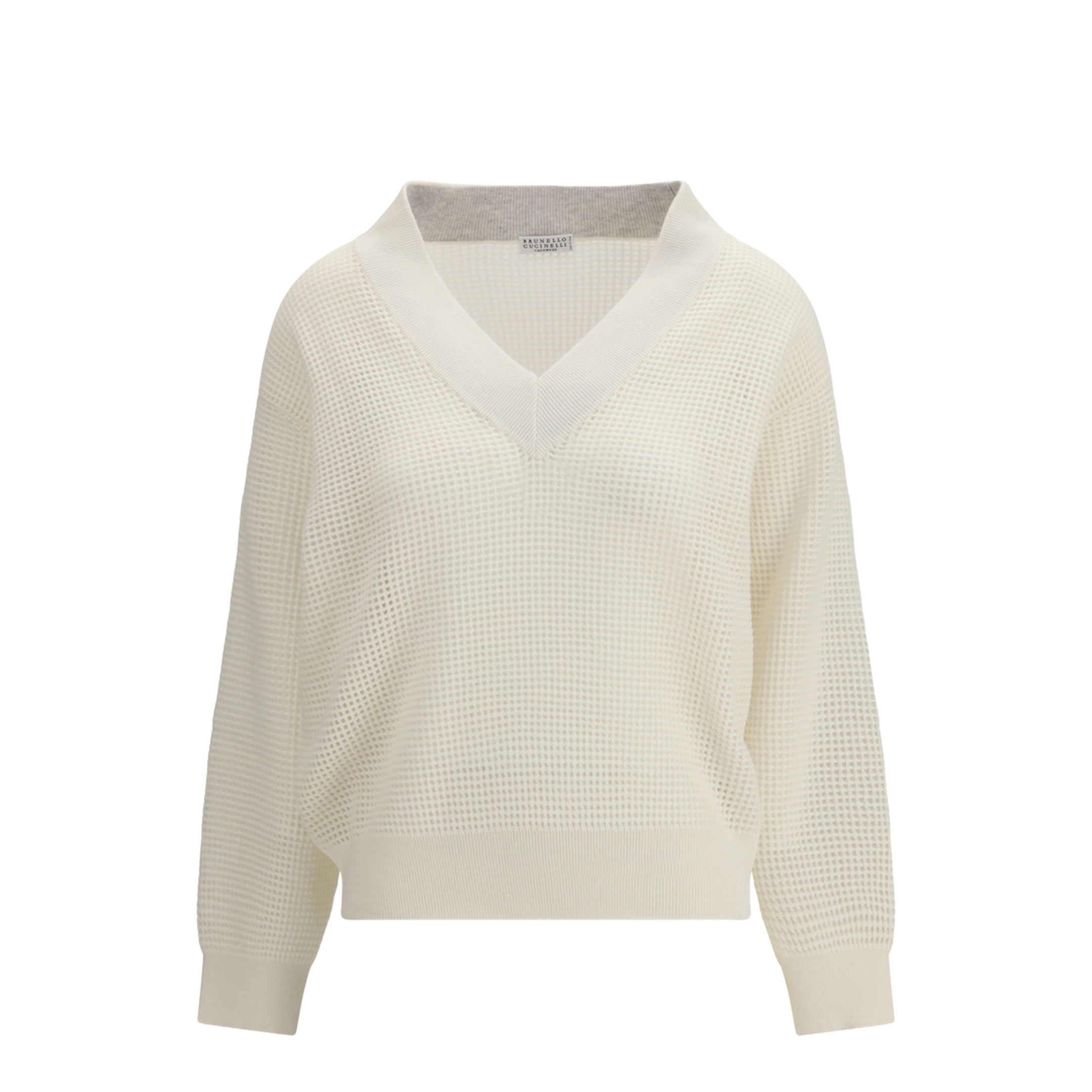 MAYFEYR - Brunello Cucinelli - Cashmere Net Sweater - M12205102