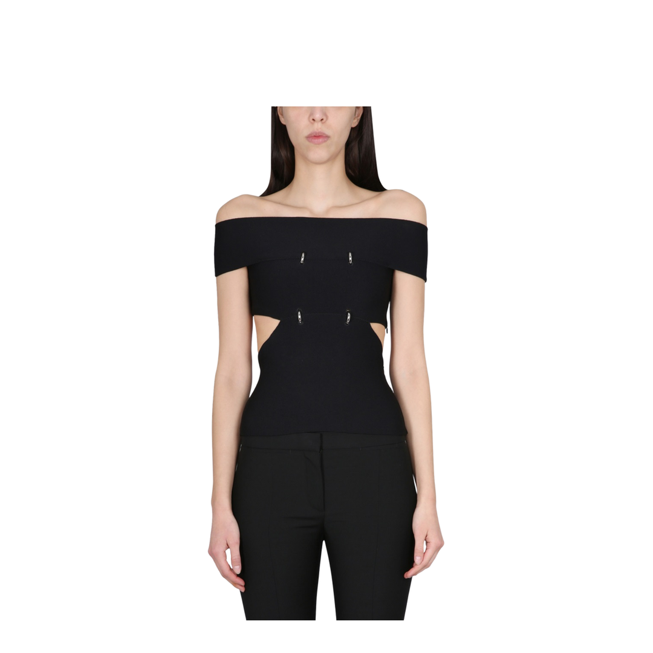 Top with Cut-Out Details